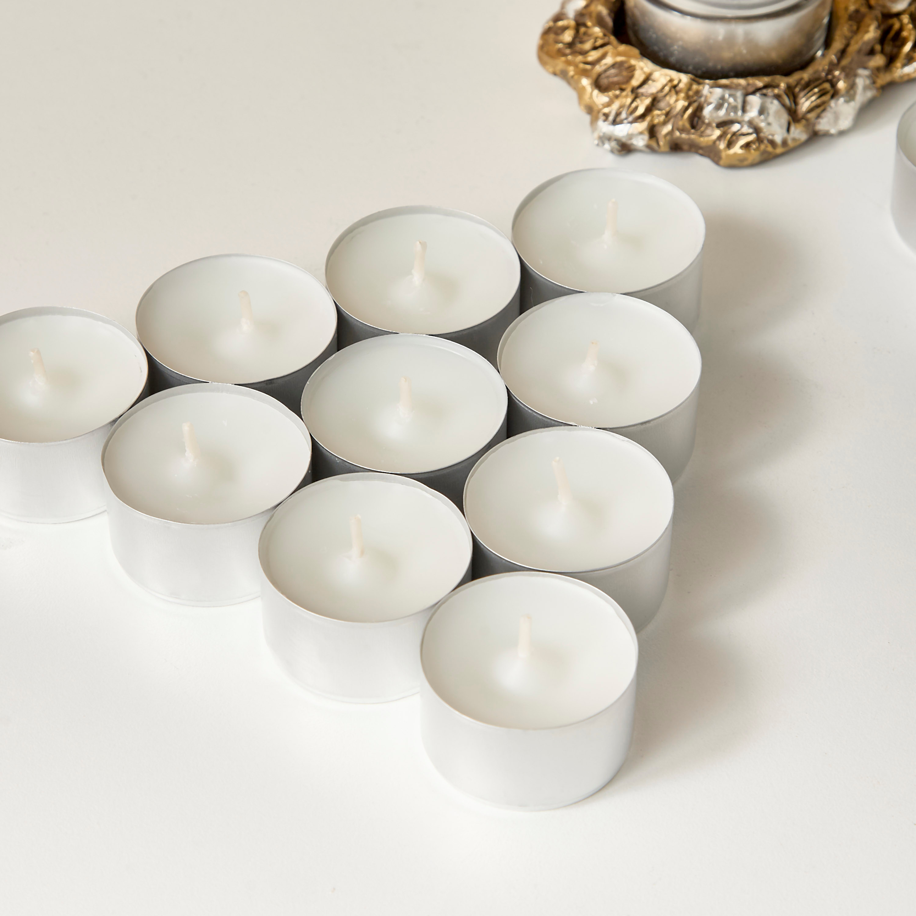 Unscented 50-Piece Tealight Candle Set-household-homefragrance-candles-image-4