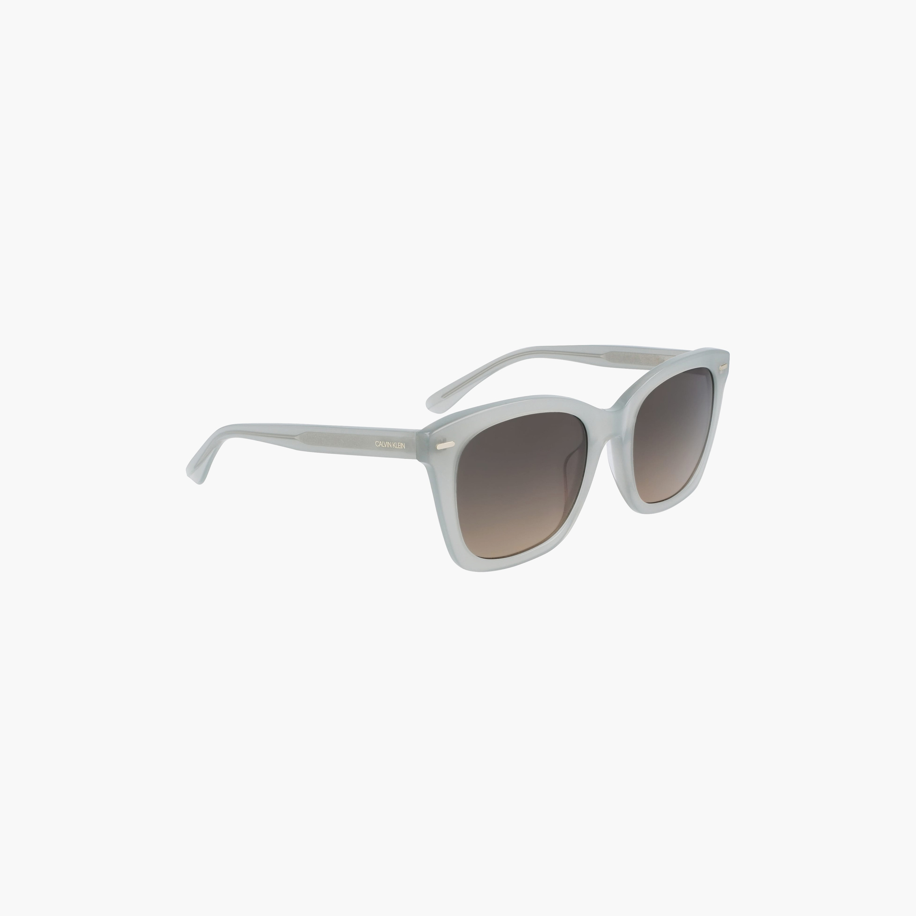 نظارة شمسية من كالفن كلاين ذات مربعة باللون الرمادي بمقاس 52 ملم |45514-women-sunglasses-image-4