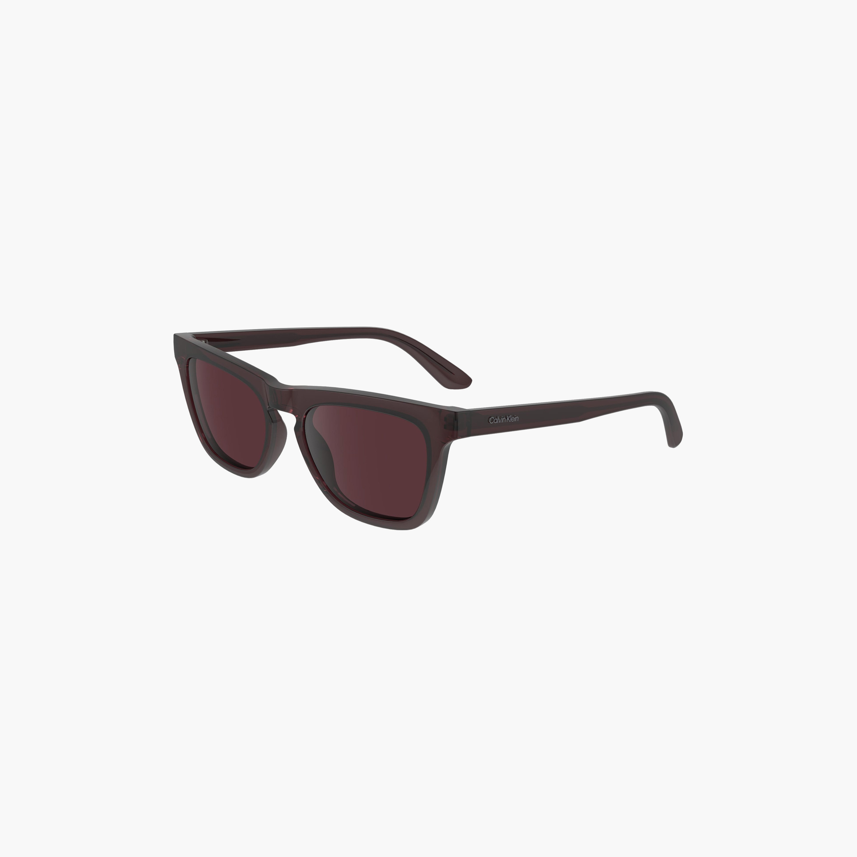 نظارة شمسية من كالفن كلاين على شكل فراشة باللون البني بمقاس 53 ملم | CK23535S-women-sunglasses-image-1