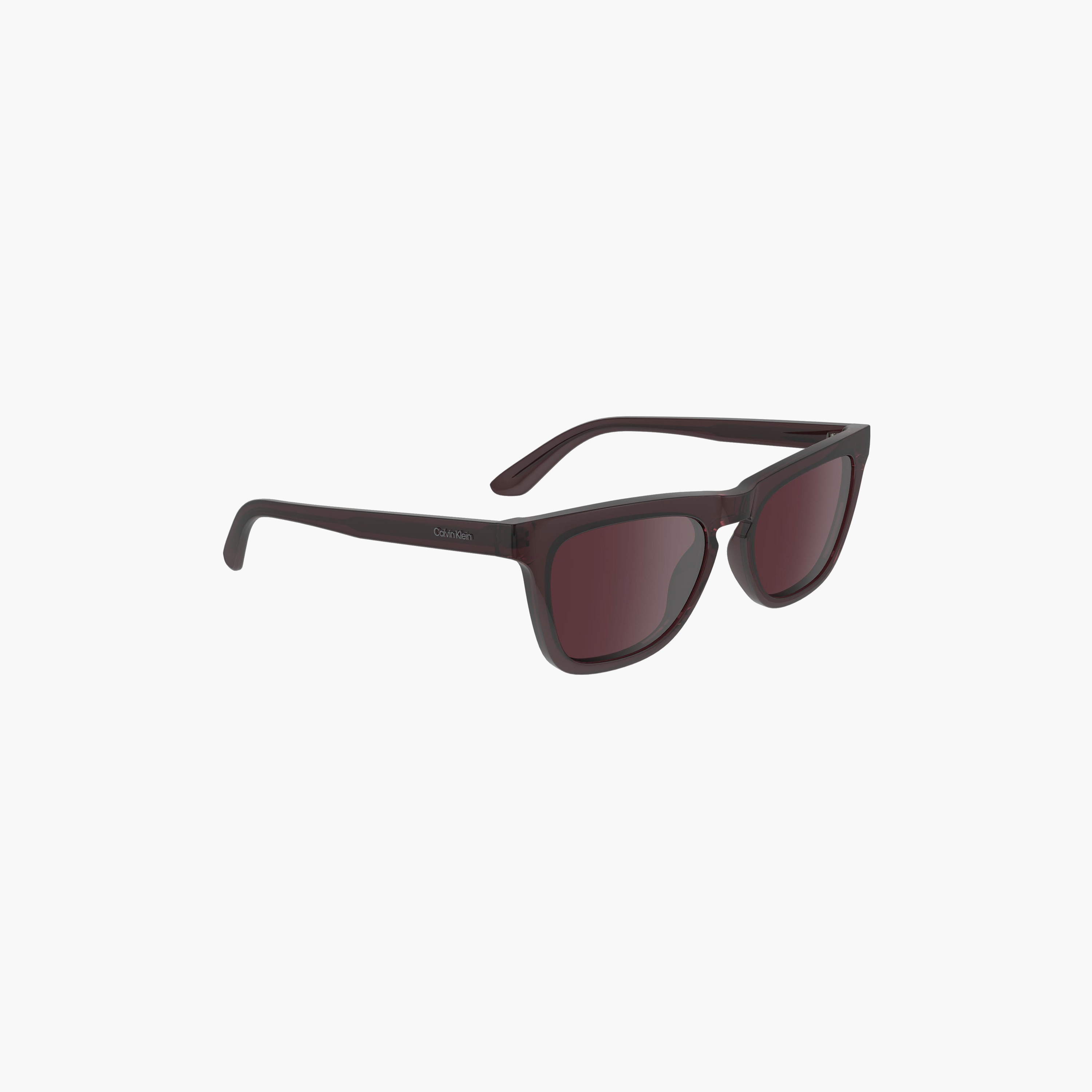 نظارة شمسية من كالفن كلاين على شكل فراشة باللون البني بمقاس 53 ملم | CK23535S-women-sunglasses-image-4