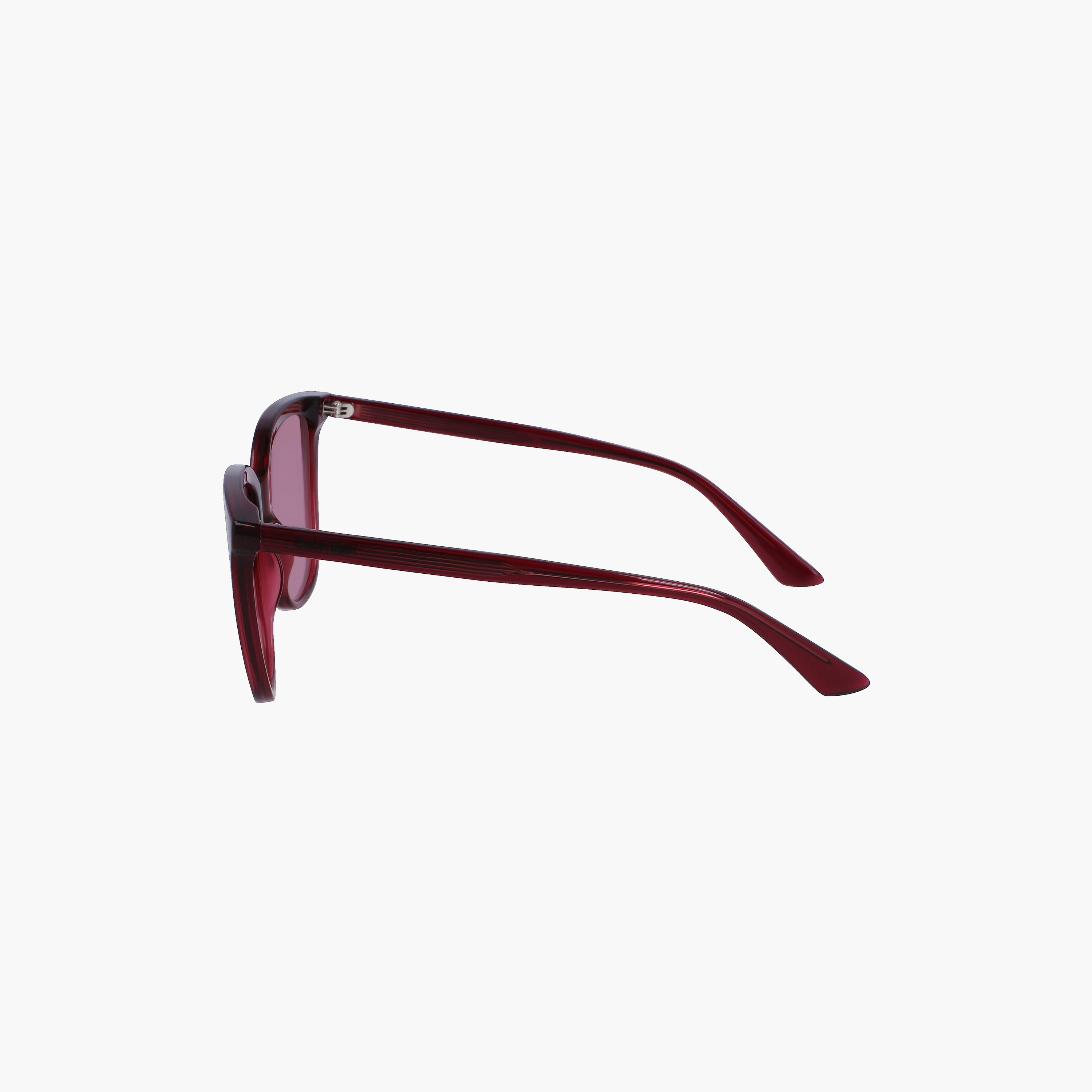 نظارة شمسية من كالفن كلاين ذات مربعة باللون العنابي بمقاس 53 ملم | CK23506S-women-sunglasses-image-6