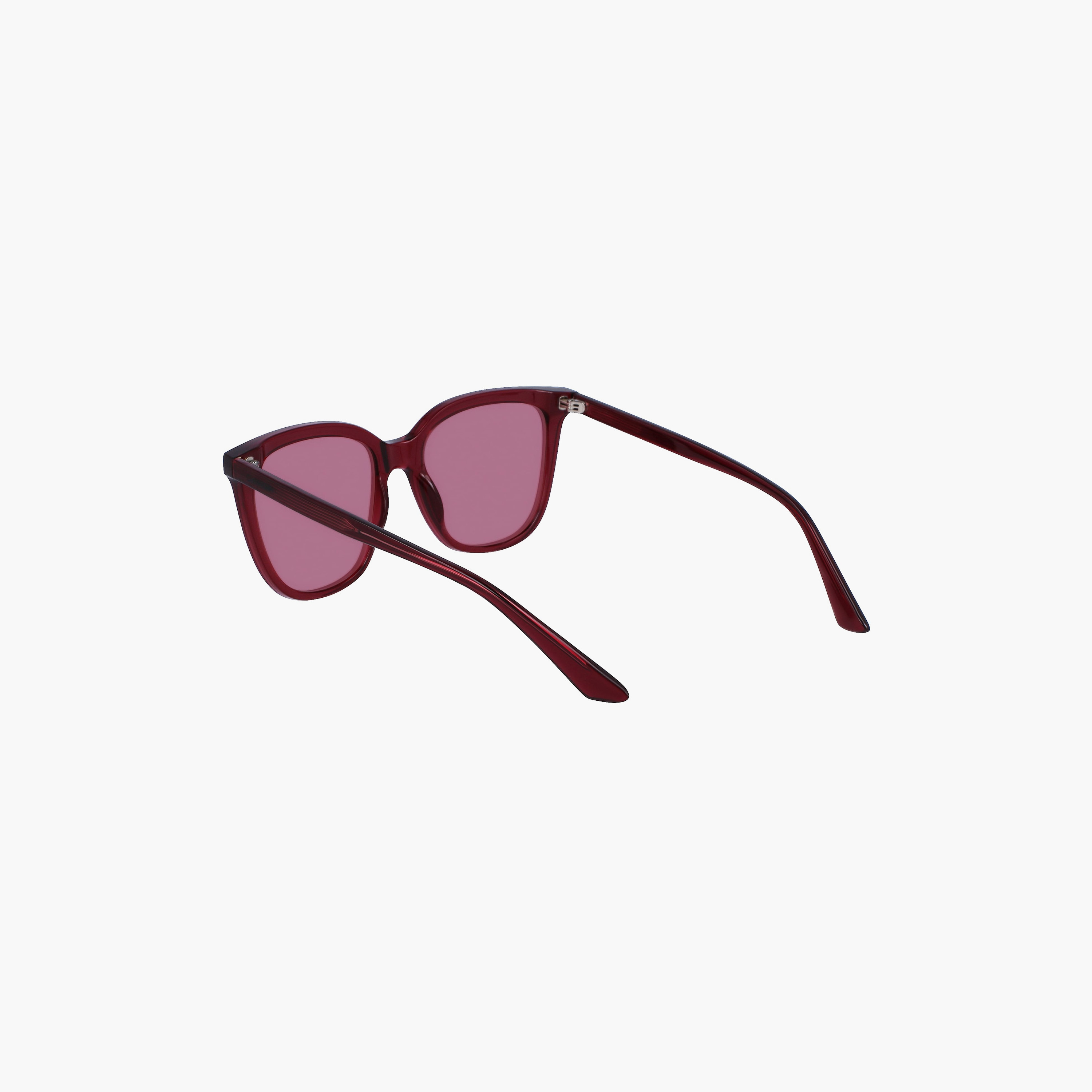 نظارة شمسية من كالفن كلاين ذات مربعة باللون العنابي بمقاس 53 ملم | CK23506S-women-sunglasses-image-7