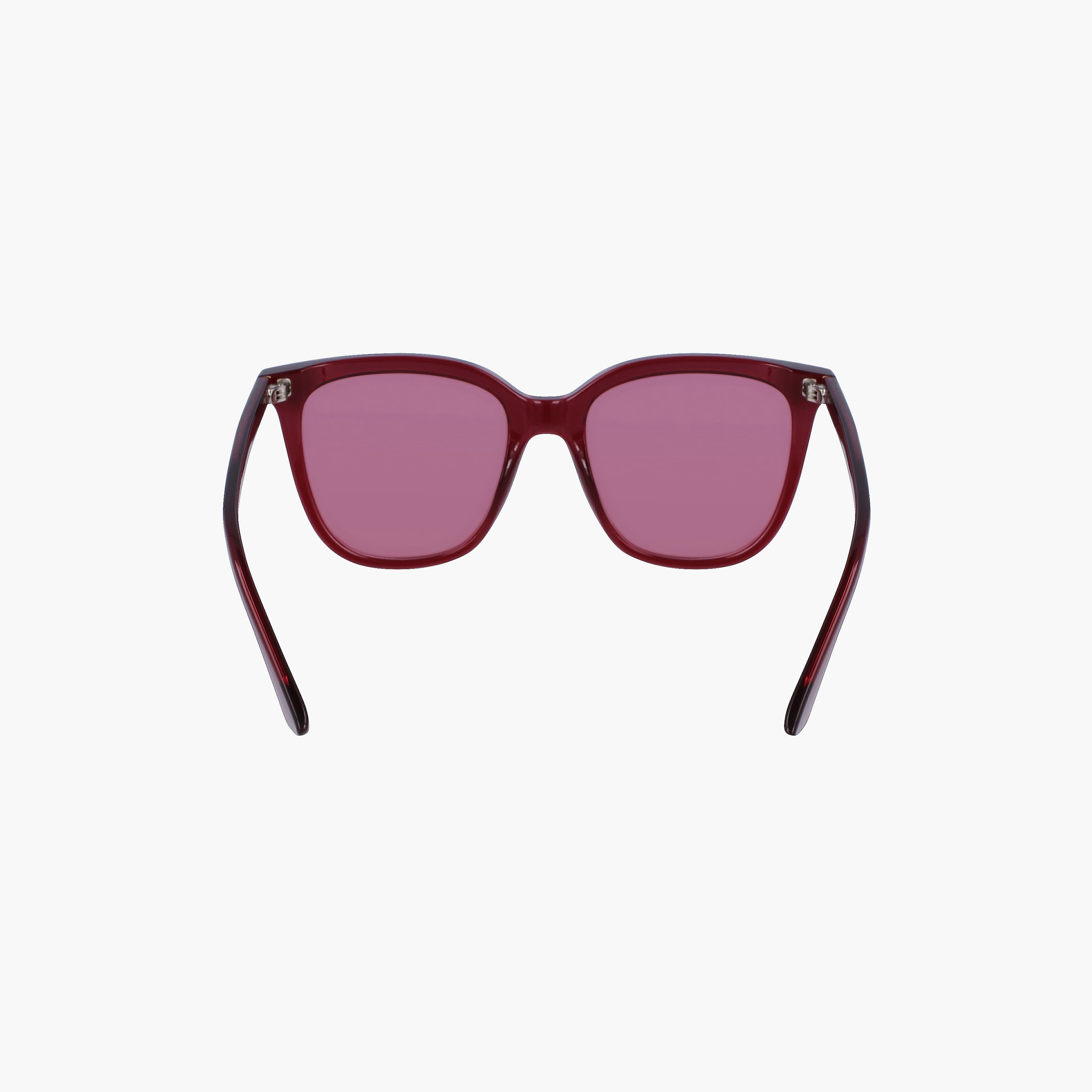 نظارة شمسية من كالفن كلاين ذات مربعة باللون العنابي بمقاس 53 ملم | CK23506S-women-sunglasses-image-8