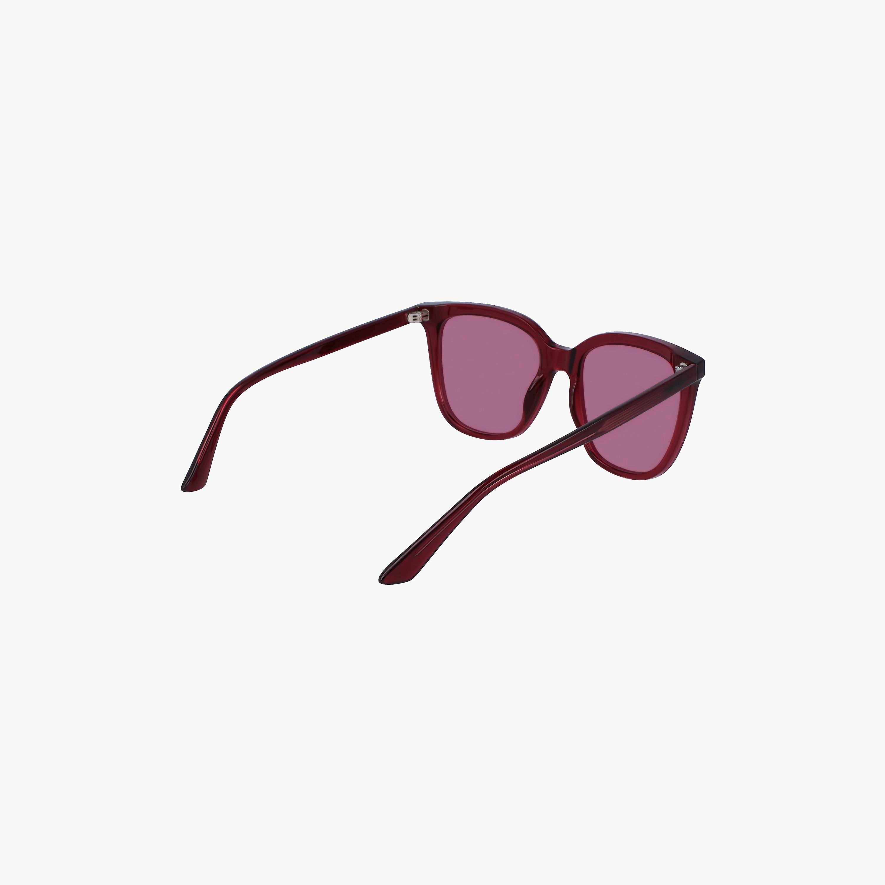 نظارة شمسية من كالفن كلاين ذات مربعة باللون العنابي بمقاس 53 ملم | CK23506S-women-sunglasses-image-9
