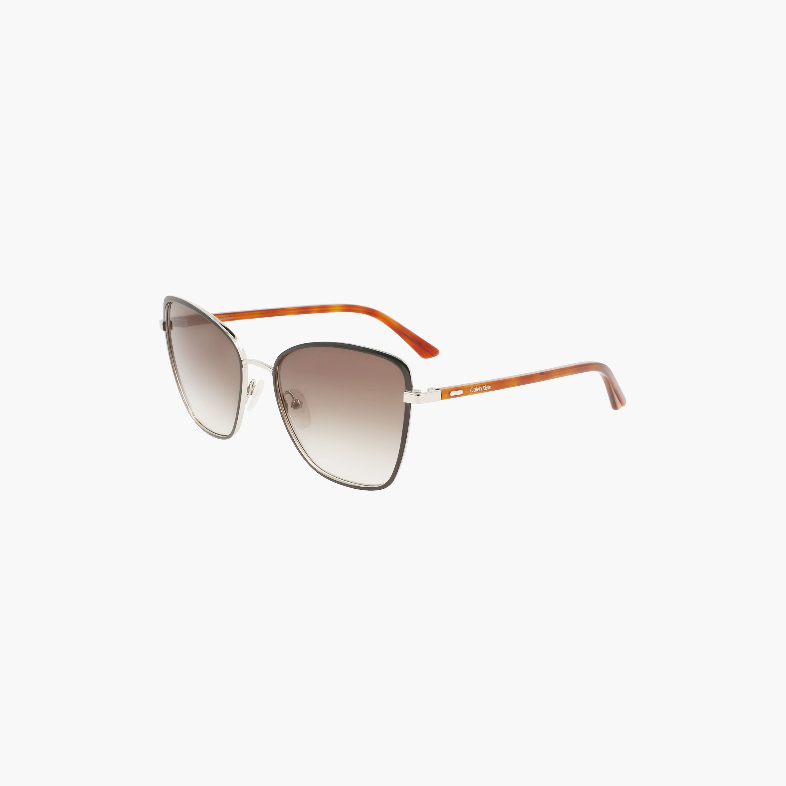 Calvin Klein 56 MM Brown Butterfly Sunglasses | 59434-women-sunglasses-image-1