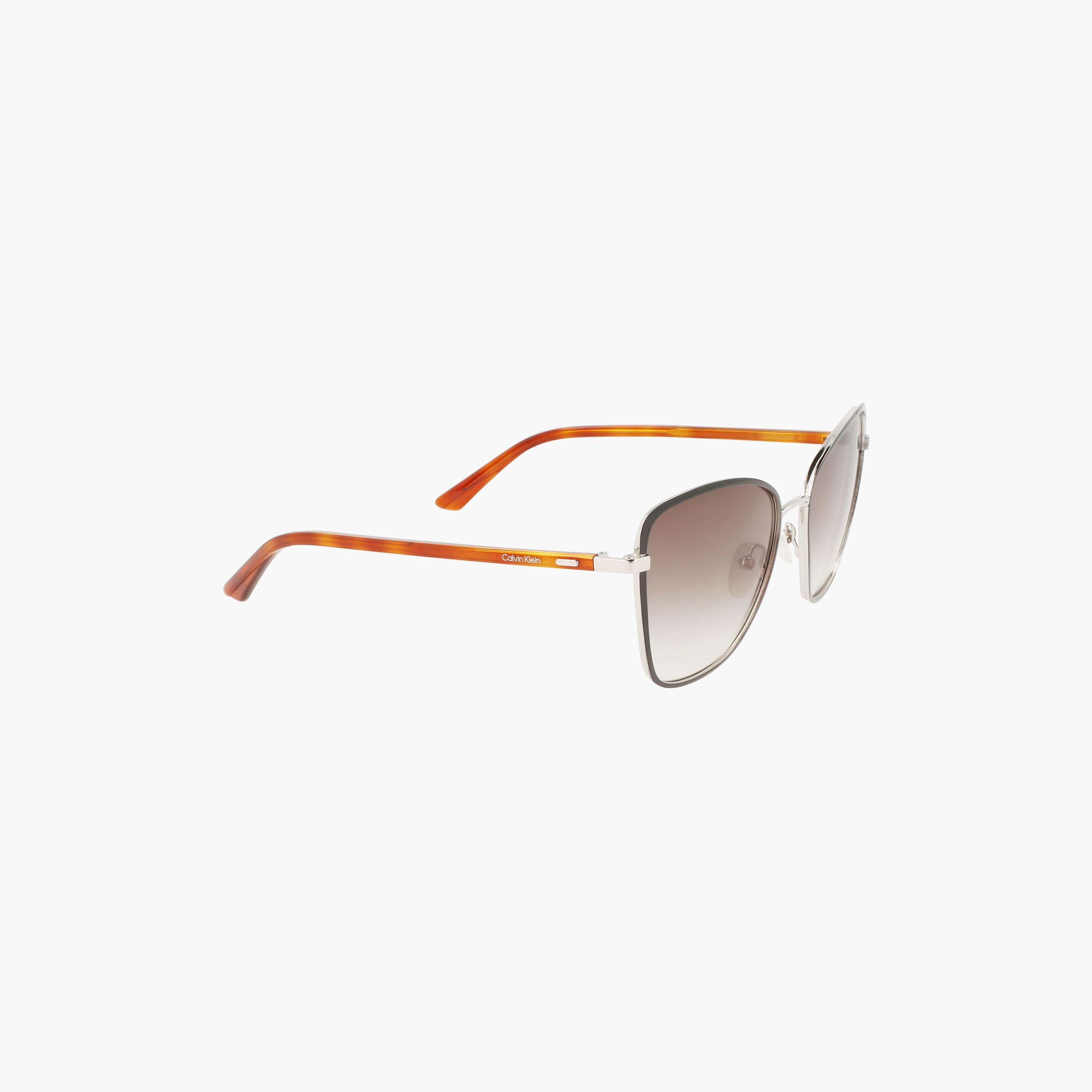 نظارة شمسية من كالفن كلاين على شكل فراشة باللون البني بمقاس 56 ملم |59434-women-sunglasses-image-4