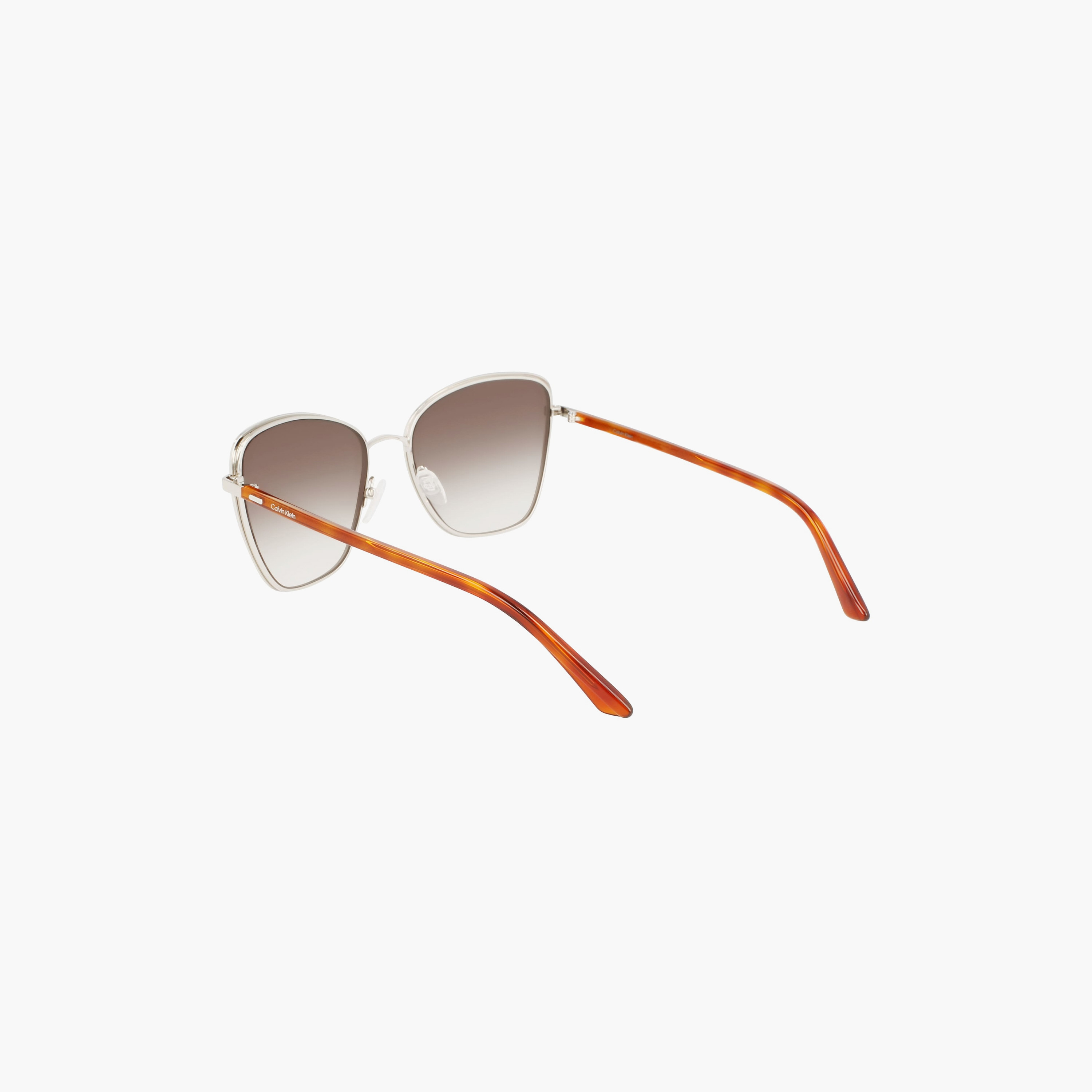 نظارة شمسية من كالفن كلاين على شكل فراشة باللون البني بمقاس 56 ملم |59434-women-sunglasses-image-7