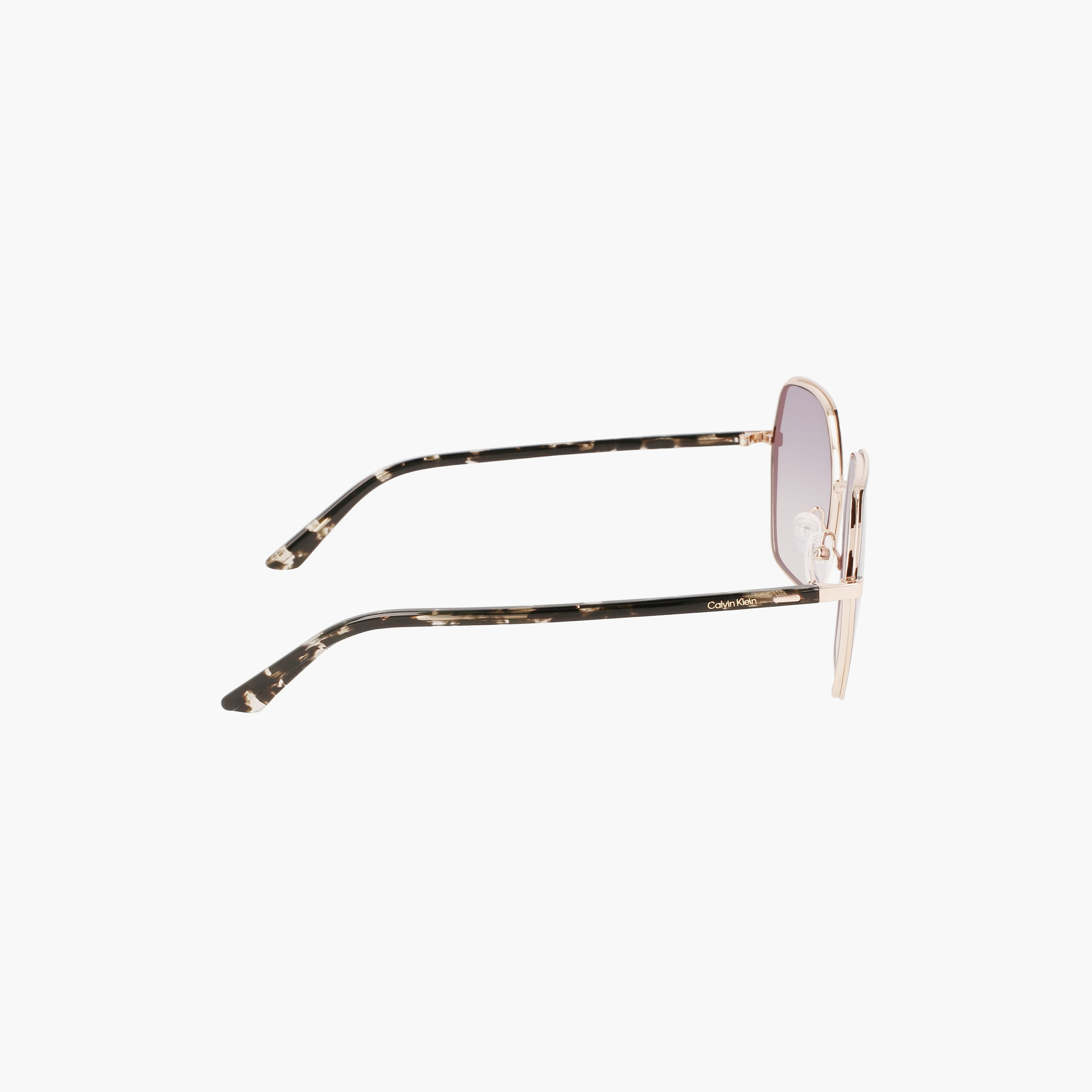 Calvin Klein 56 MM Gradient grey hexagonal Sunglasses | 59433-women-sunglasses-image-10