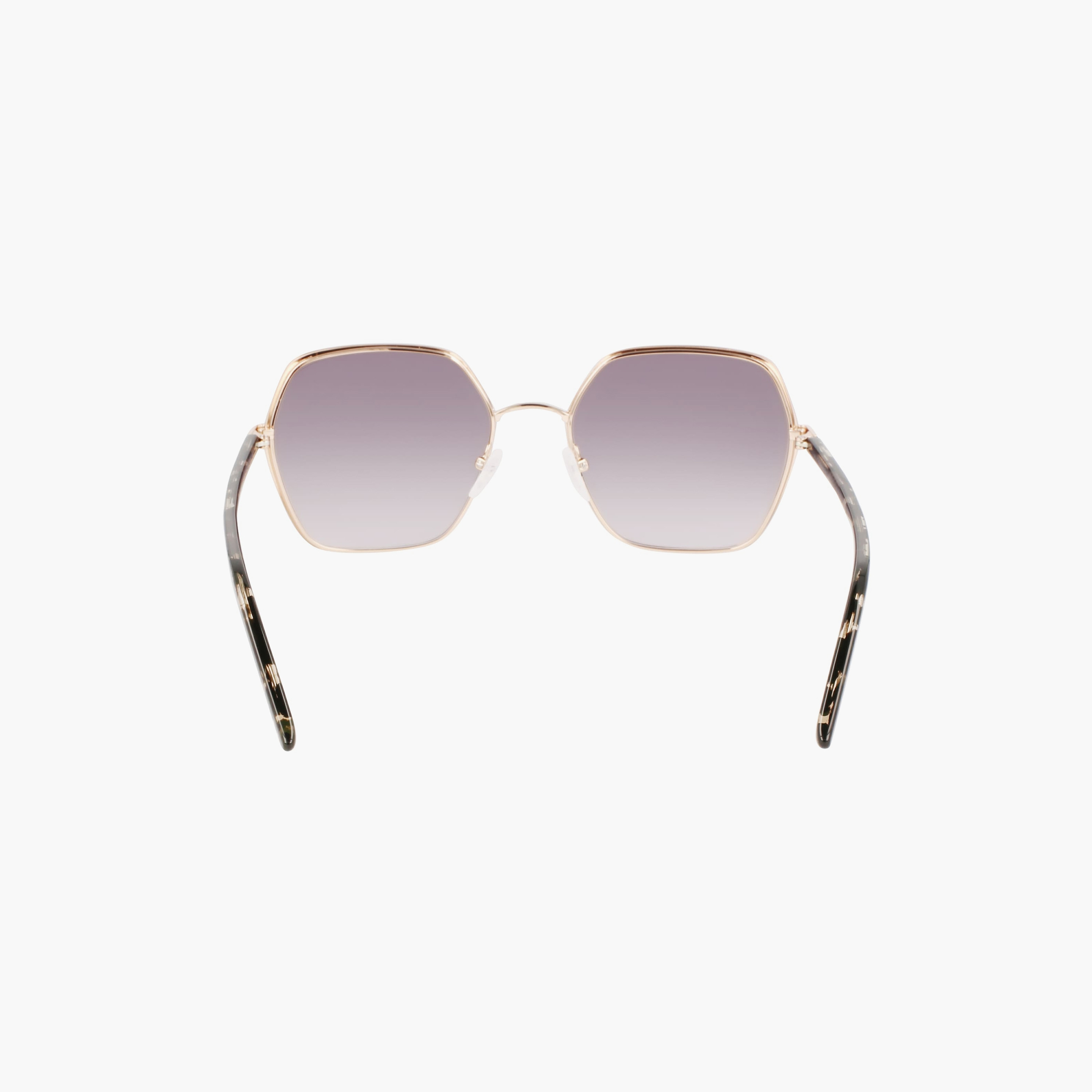 Calvin Klein 56 MM Gradient grey hexagonal Sunglasses | 59433-women-sunglasses-image-8