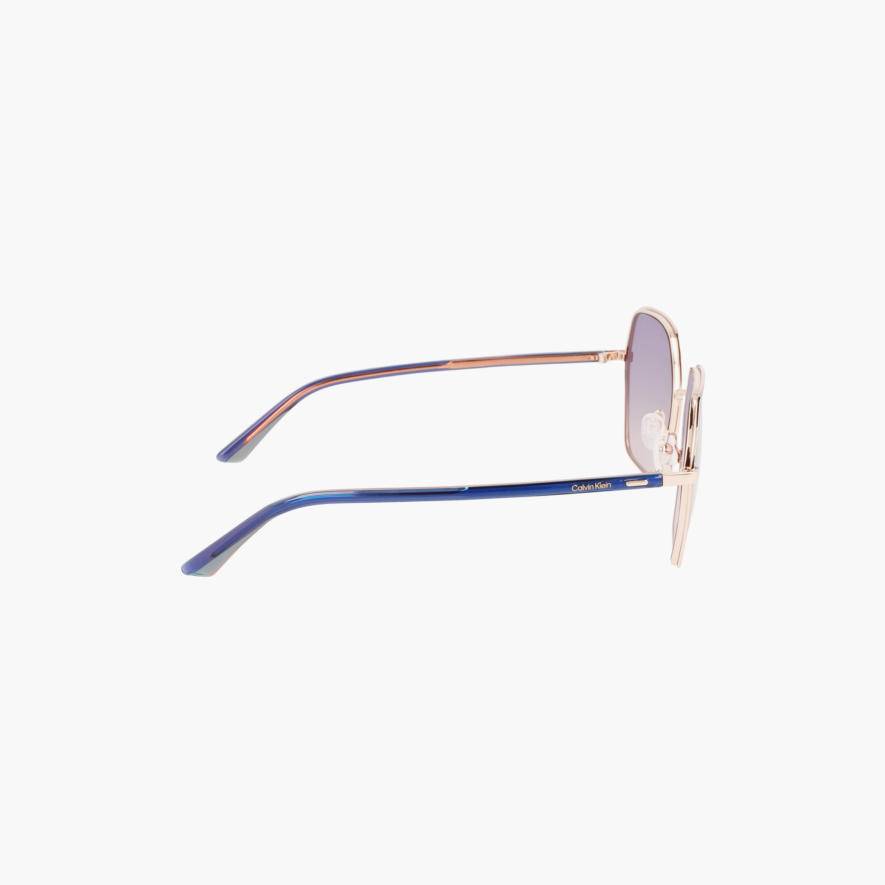 نظارة شمسية من كالفن كلاين ذات سداسية الشكل ومتدرجة باللون الأرجواني بمقاس 56 ملم |59433-women-sunglasses-image-10
