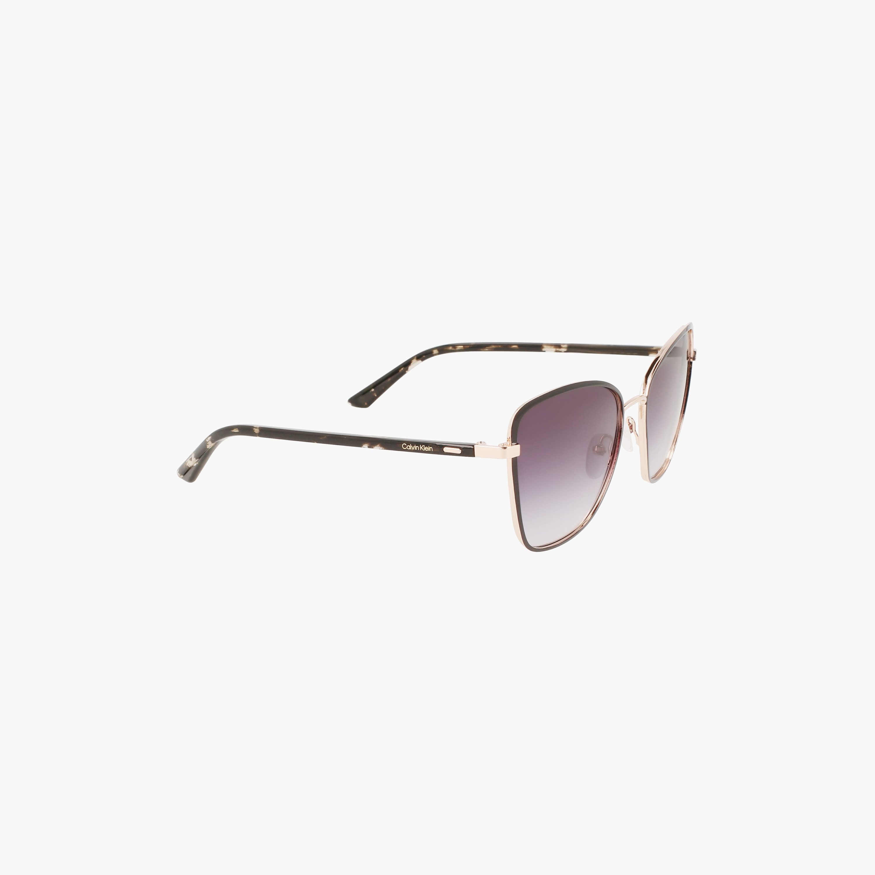 نظارة شمسية من كالفن كلاين ذات متدرجة على شكل فراشة باللون الدخاني بمقاس 56 ملم |59434-women-sunglasses-image-4