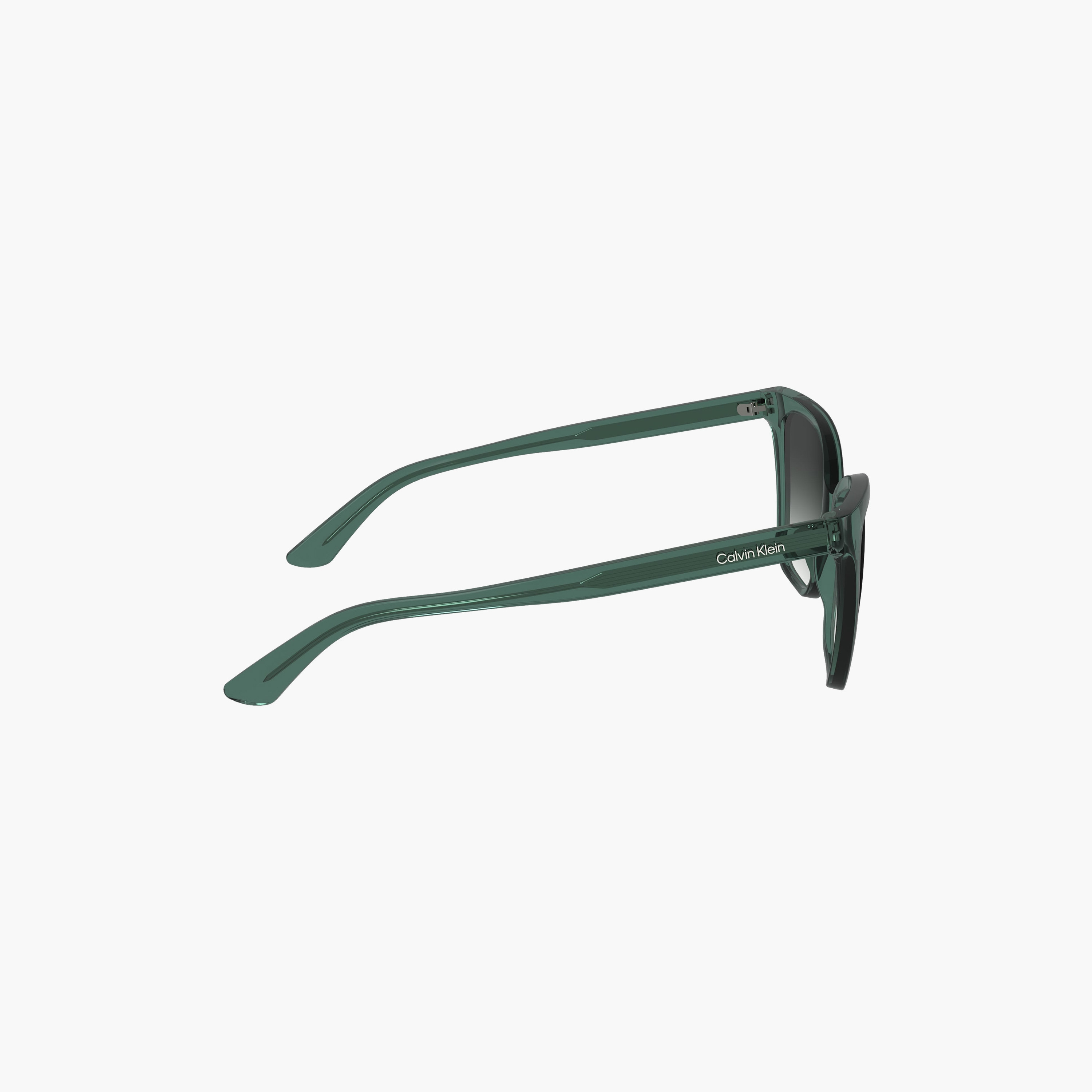 نظارة شمسية من كالفن كلاين ذات كات آي ومتدرجة باللون الأزرق بمقاس 57 ملم | CK24507S-women-sunglasses-image-10