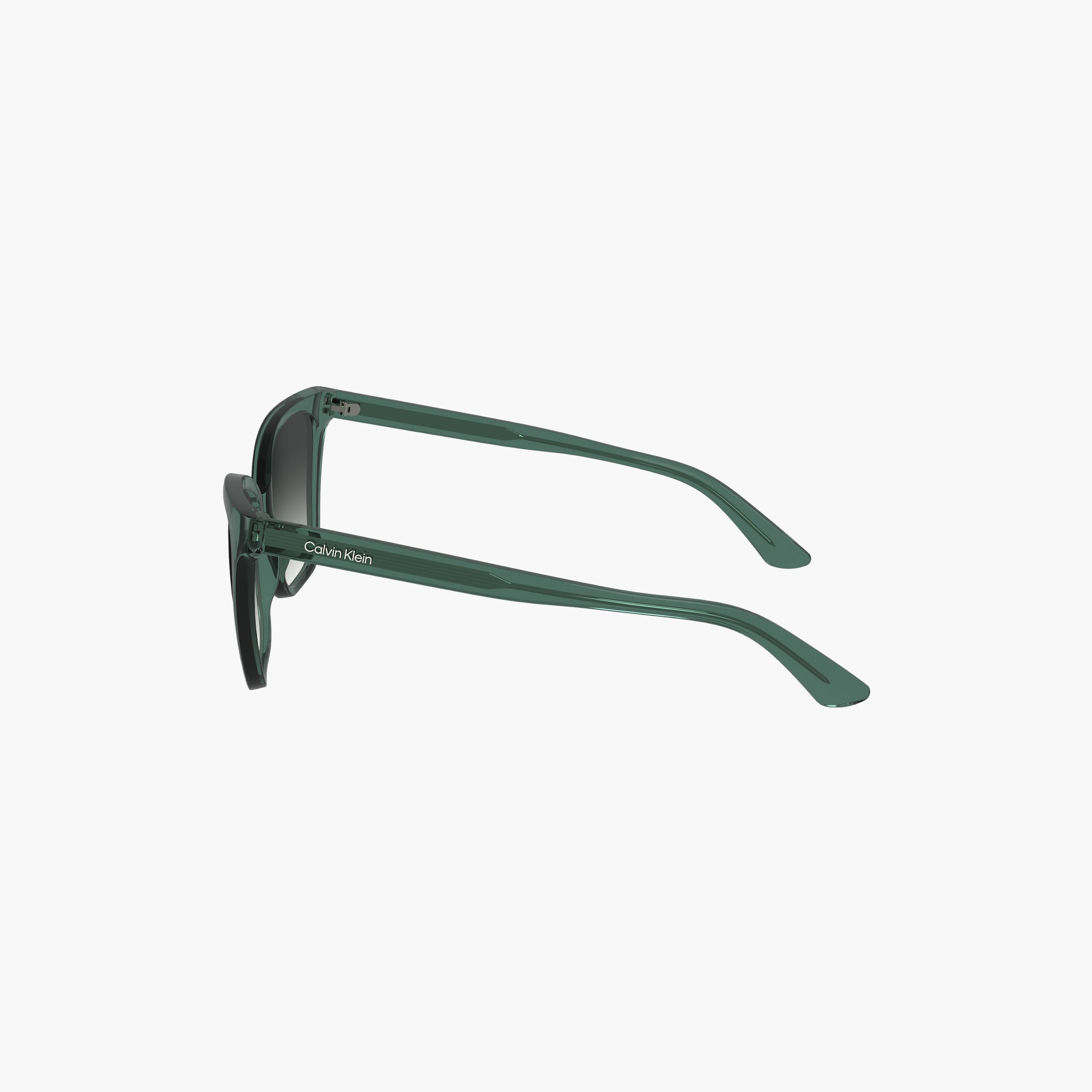 نظارة شمسية من كالفن كلاين ذات كات آي ومتدرجة باللون الأزرق بمقاس 57 ملم | CK24507S-women-sunglasses-image-6