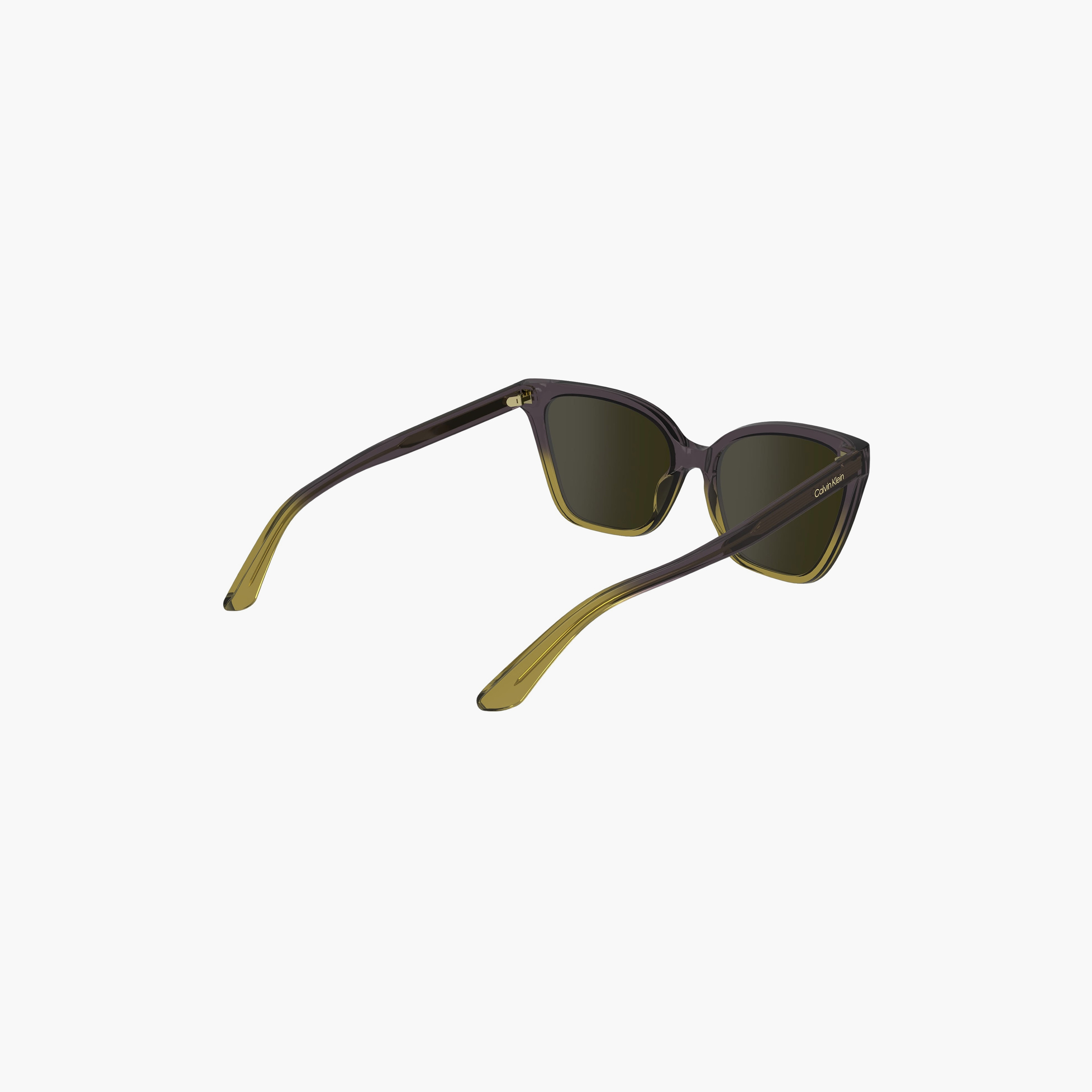 نظارة شمسية من كالفن كلاين ذات كات آي باللون الأخضر بمقاس 57 ملم | CK24507S-women-sunglasses-image-9
