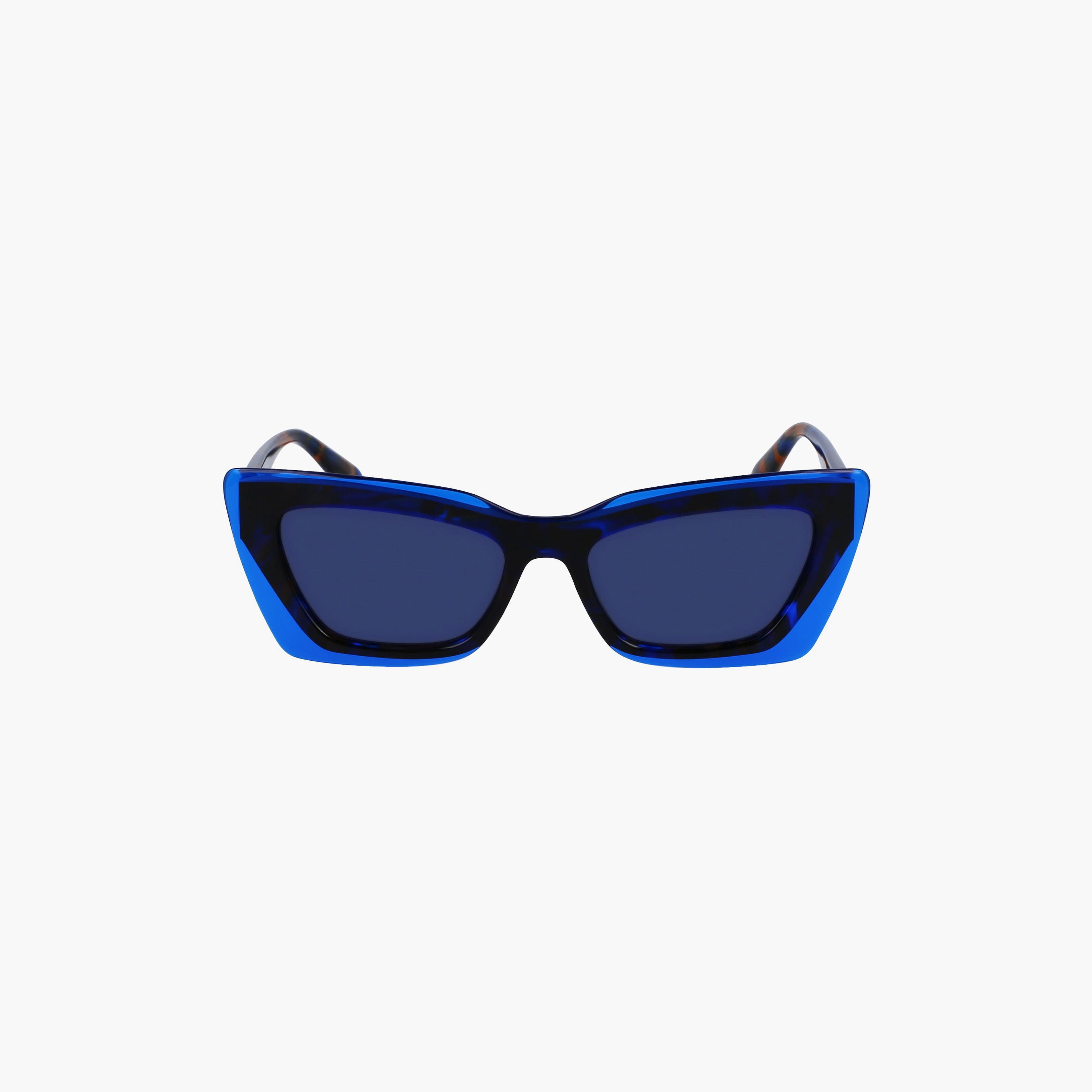 نظارة شمسية من كالفن كلاين جينز ذات كات آي باللون الأزرق بمقاس 52 ملم | CKJ23656S-women-sunglasses-image-5