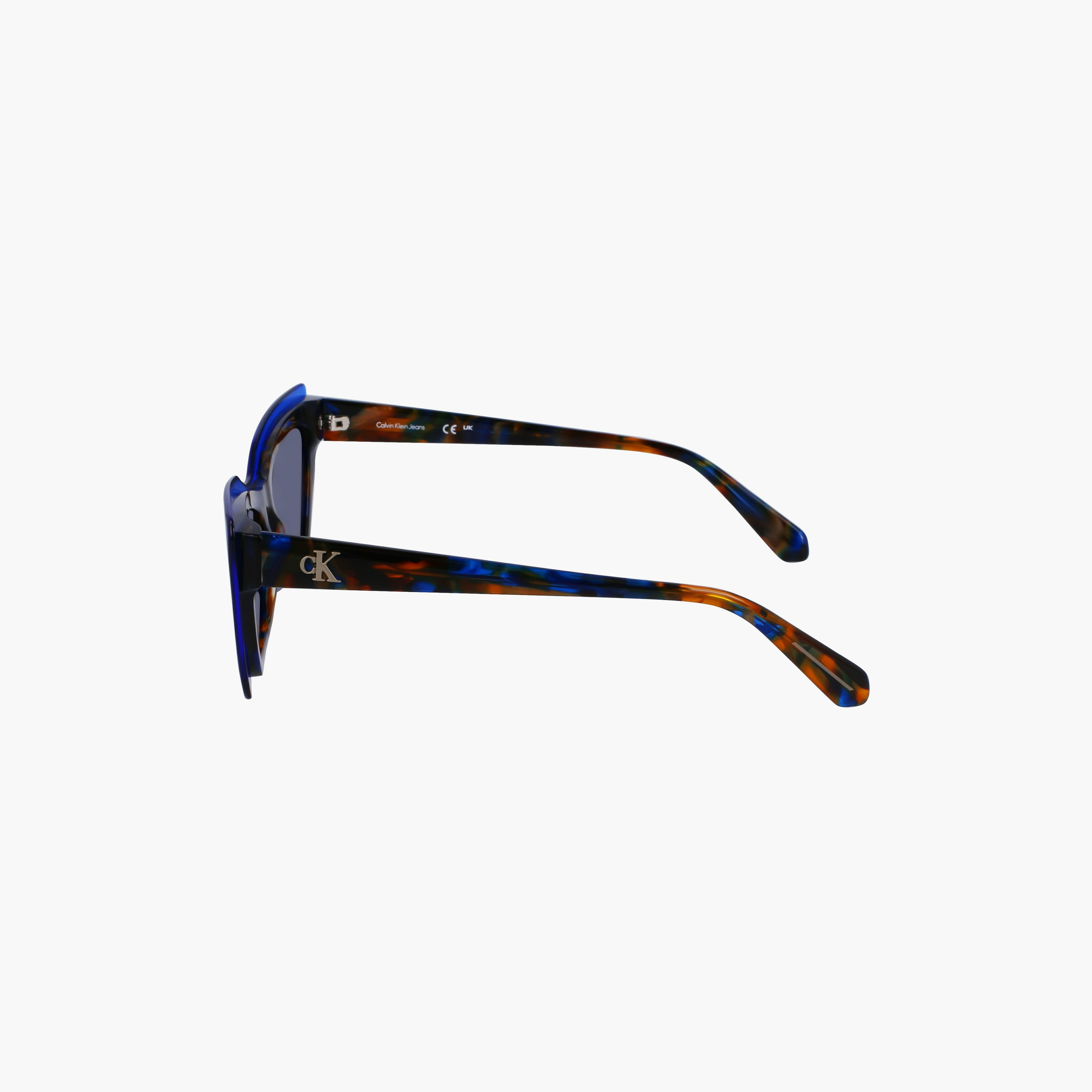 Calvin Klein Jeans 52 MM Blue Cat Eye Sunglasses | CKJ23656S-women-sunglasses-image-6