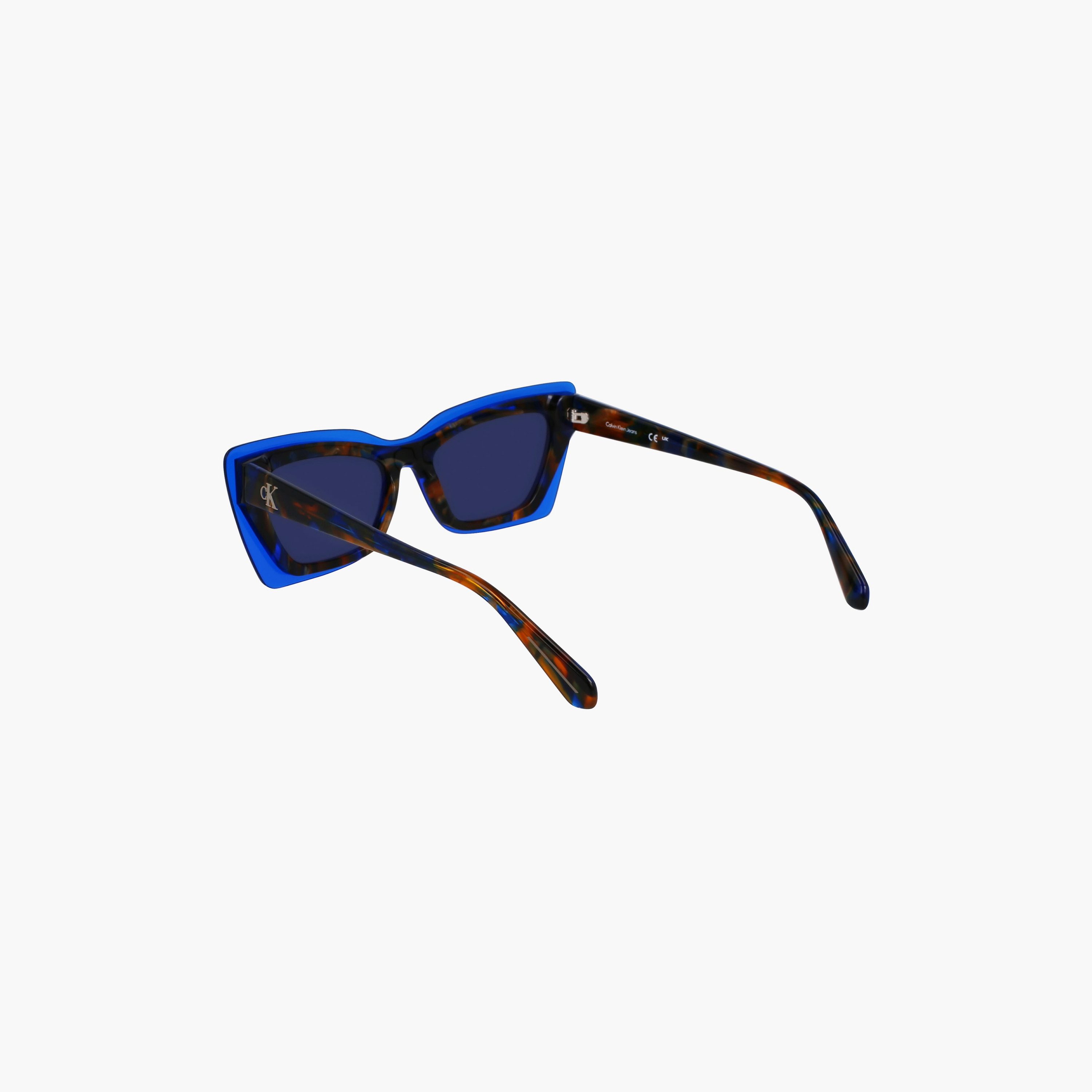 Calvin Klein Jeans 52 MM Blue Cat Eye Sunglasses | CKJ23656S-women-sunglasses-image-7