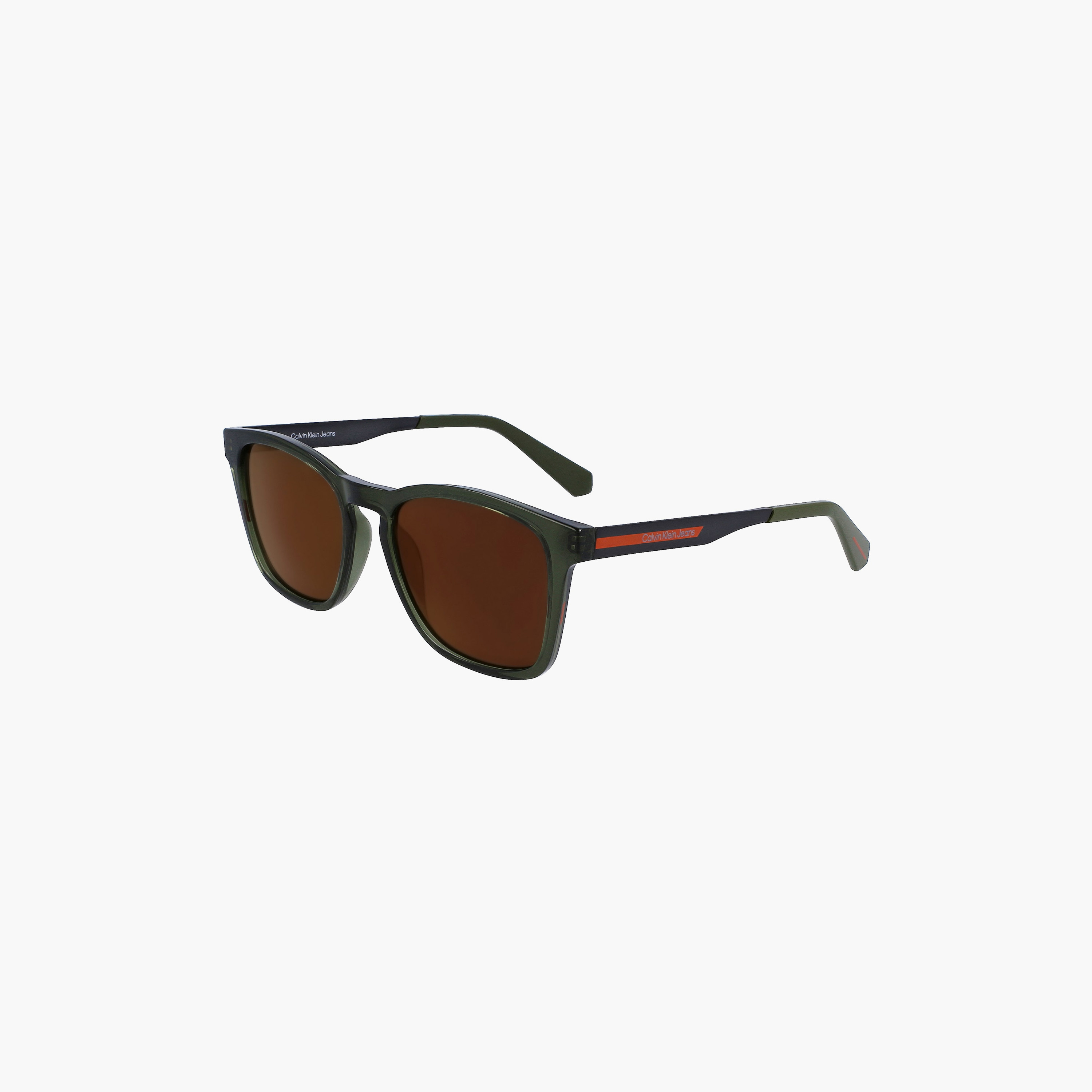 Calvin Klein Jeans 53 MM Brown Square Sunglasses | CKJ22642S-men-sunglasses-image-1