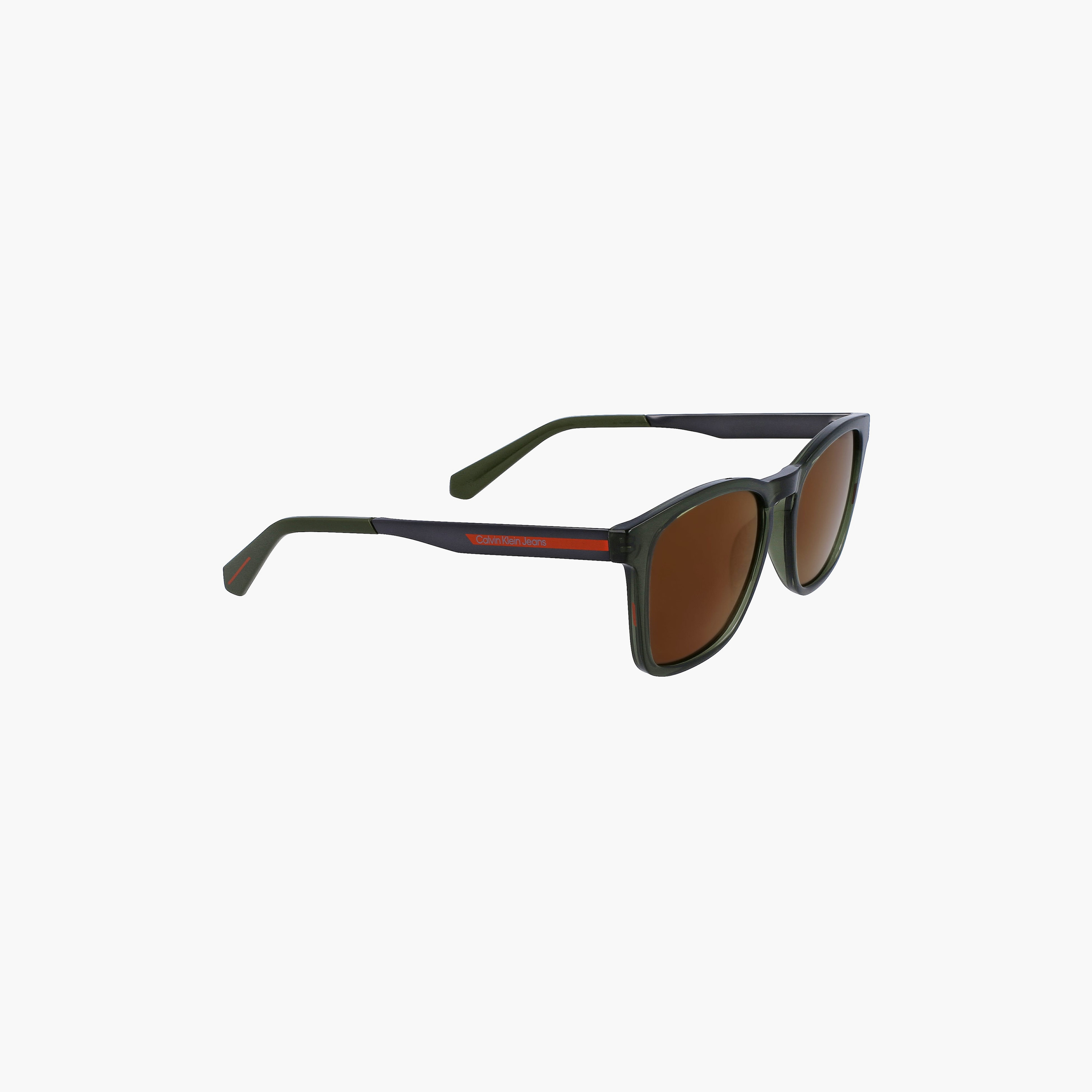 Calvin Klein Jeans 53 MM Brown Square Sunglasses | CKJ22642S-men-sunglasses-image-4
