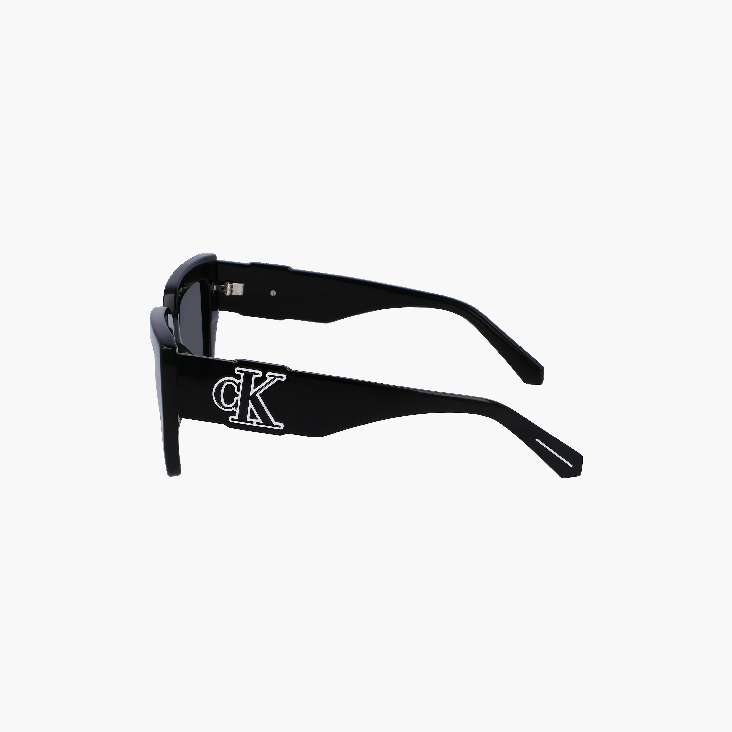 نظارة شمسية من كالفن كلاين جينز على شكل فراشة باللون الاسود بمقاس 54 ملم | CKJ23608S-women-sunglasses-image-6