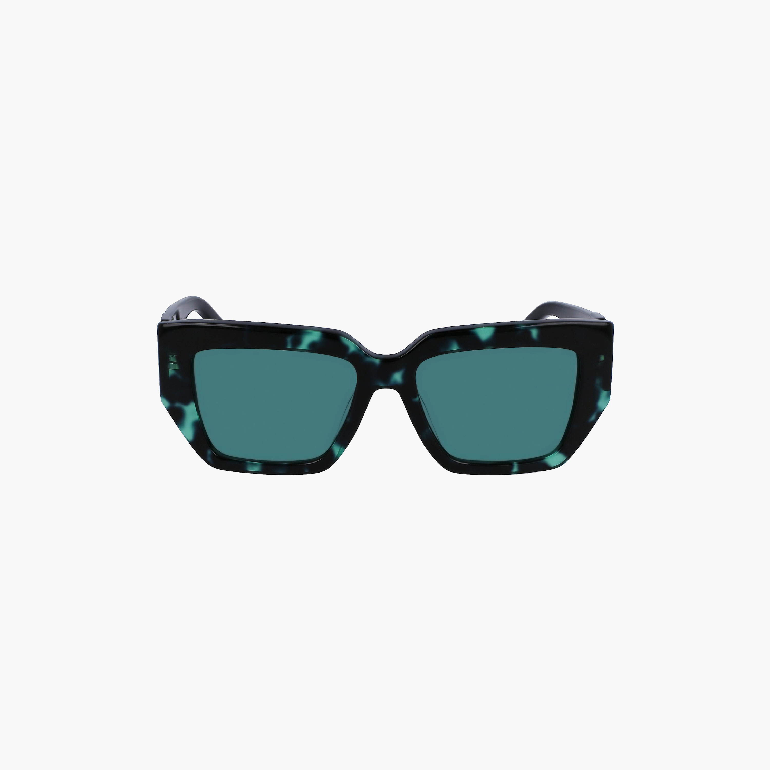 نظارة شمسية من كالفن كلاين جينز على شكل فراشة باللون الاخضر بمقاس 54 ملم | CKJ23608S-women-sunglasses-image-5