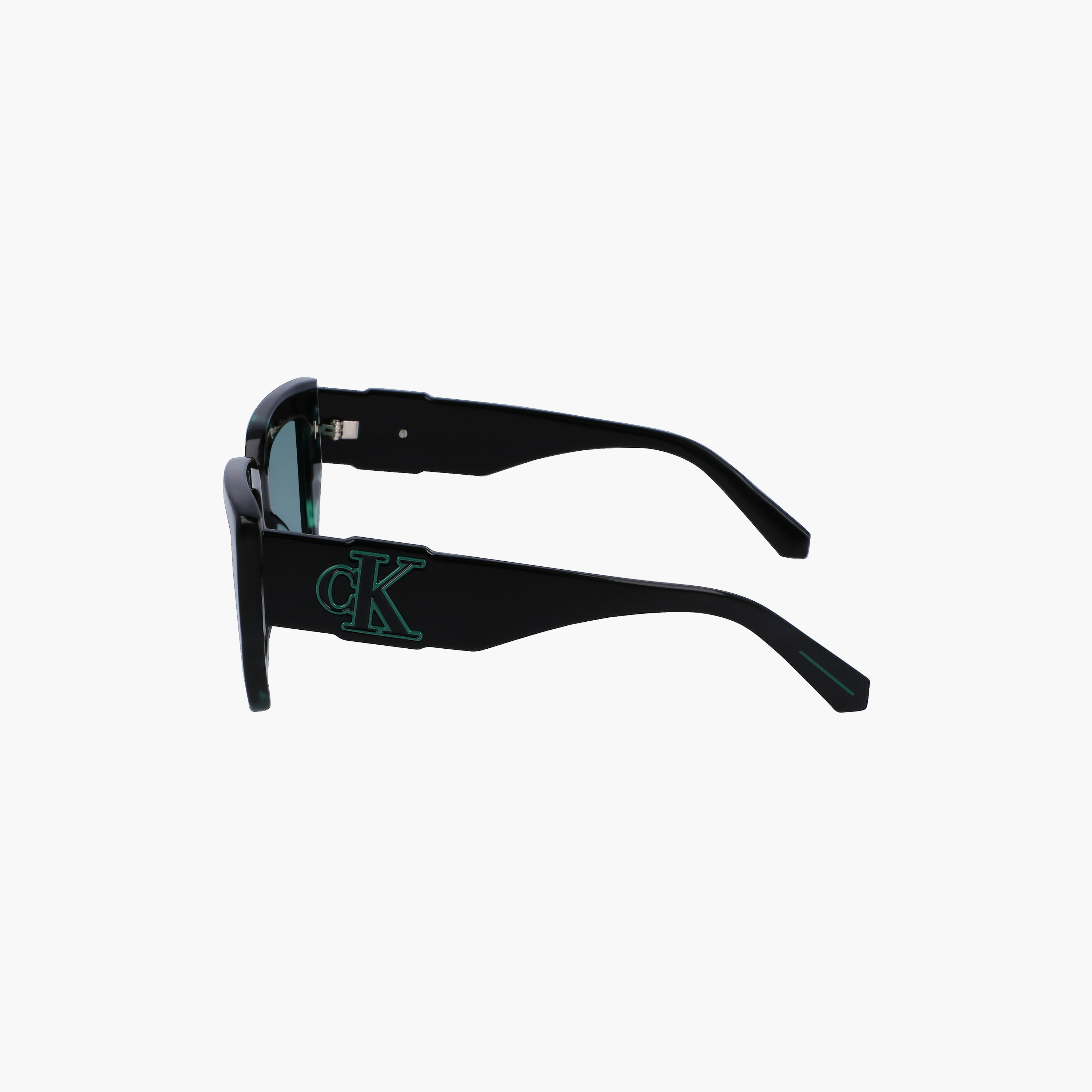 نظارة شمسية من كالفن كلاين جينز على شكل فراشة باللون الاخضر بمقاس 54 ملم | CKJ23608S-women-sunglasses-image-6