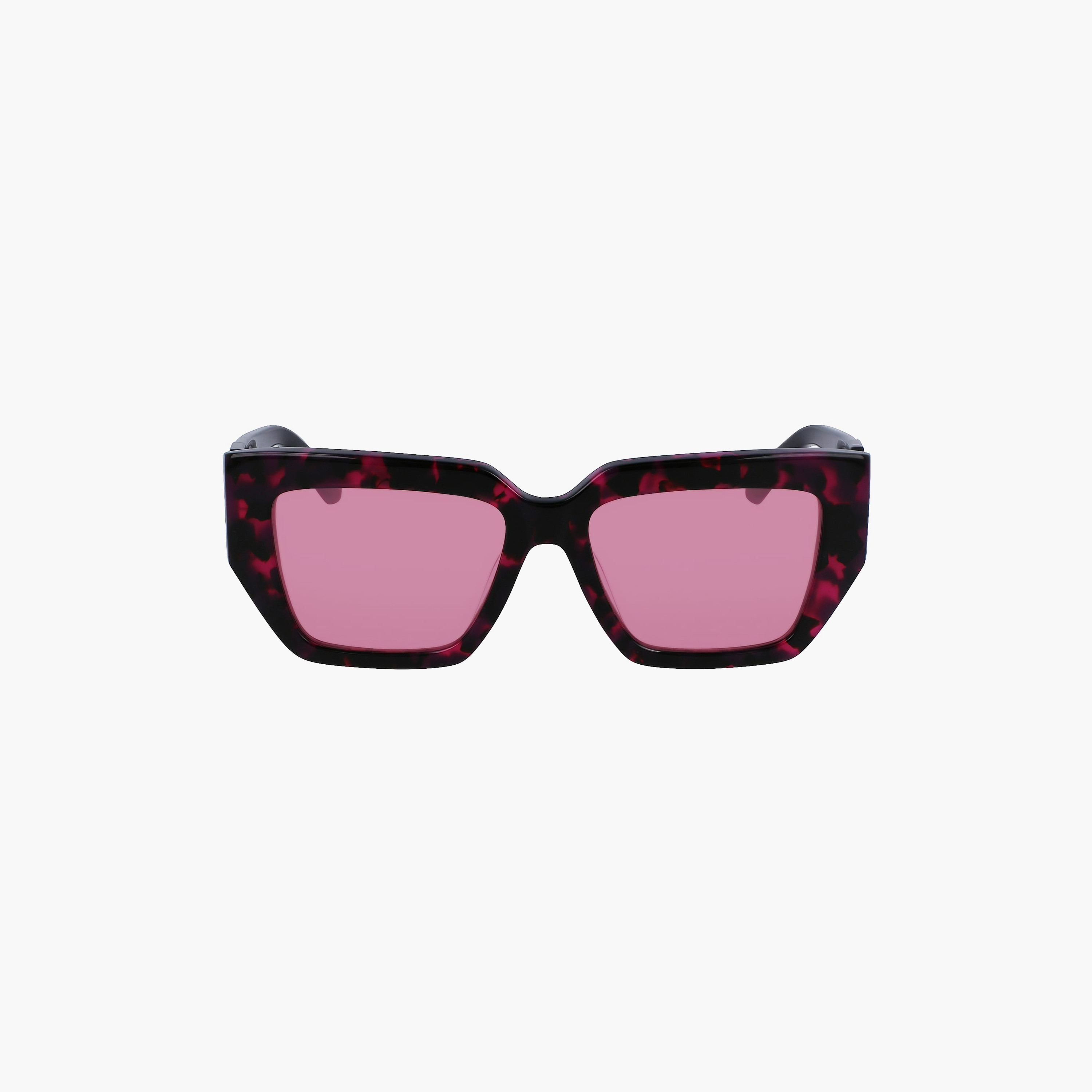نظارة شمسية من كالفن كلاين جينز على شكل فراشة باللون الوردي بمقاس 54 ملم | CKJ23608S-women-sunglasses-image-5