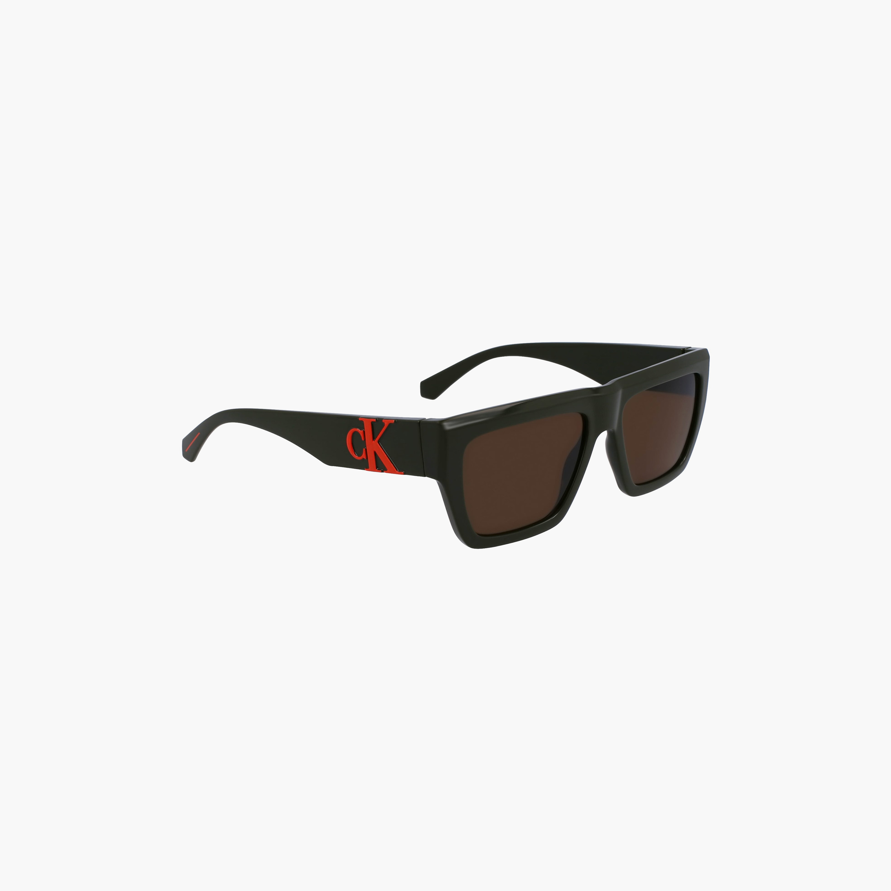 Calvin Klein Jeans 55 MM Brown Rectangle Sunglasses | CKJ23653S-men-sunglasses-image-4