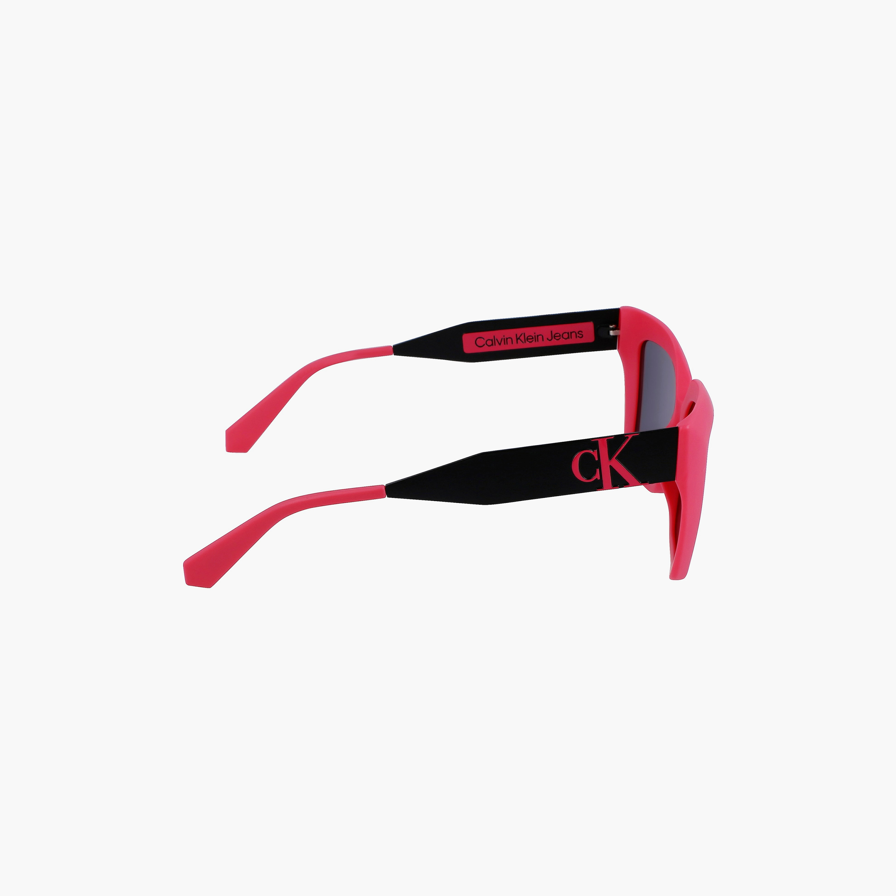 نظارة شمسية من كالفن كلاين جينز على شكل فراشة باللون الرمادي بمقاس 55 ملم | CKJ22639S-women-sunglasses-image-10
