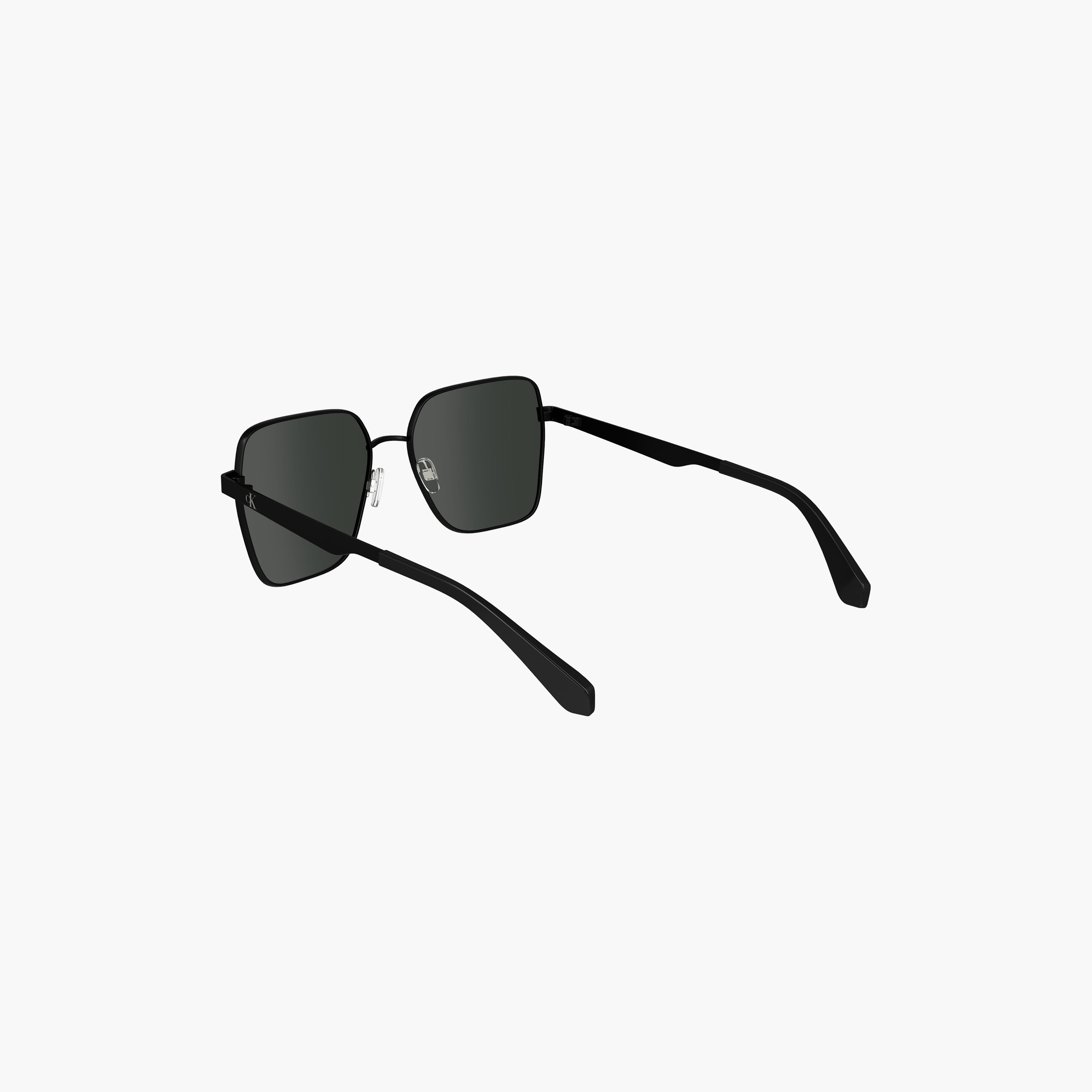 نظارة شمسية من كالفن كلاين جينز ذات مربعة باللون الرمادي بمقاس 56 ملم | CKJ24201S-women-sunglasses-image-7