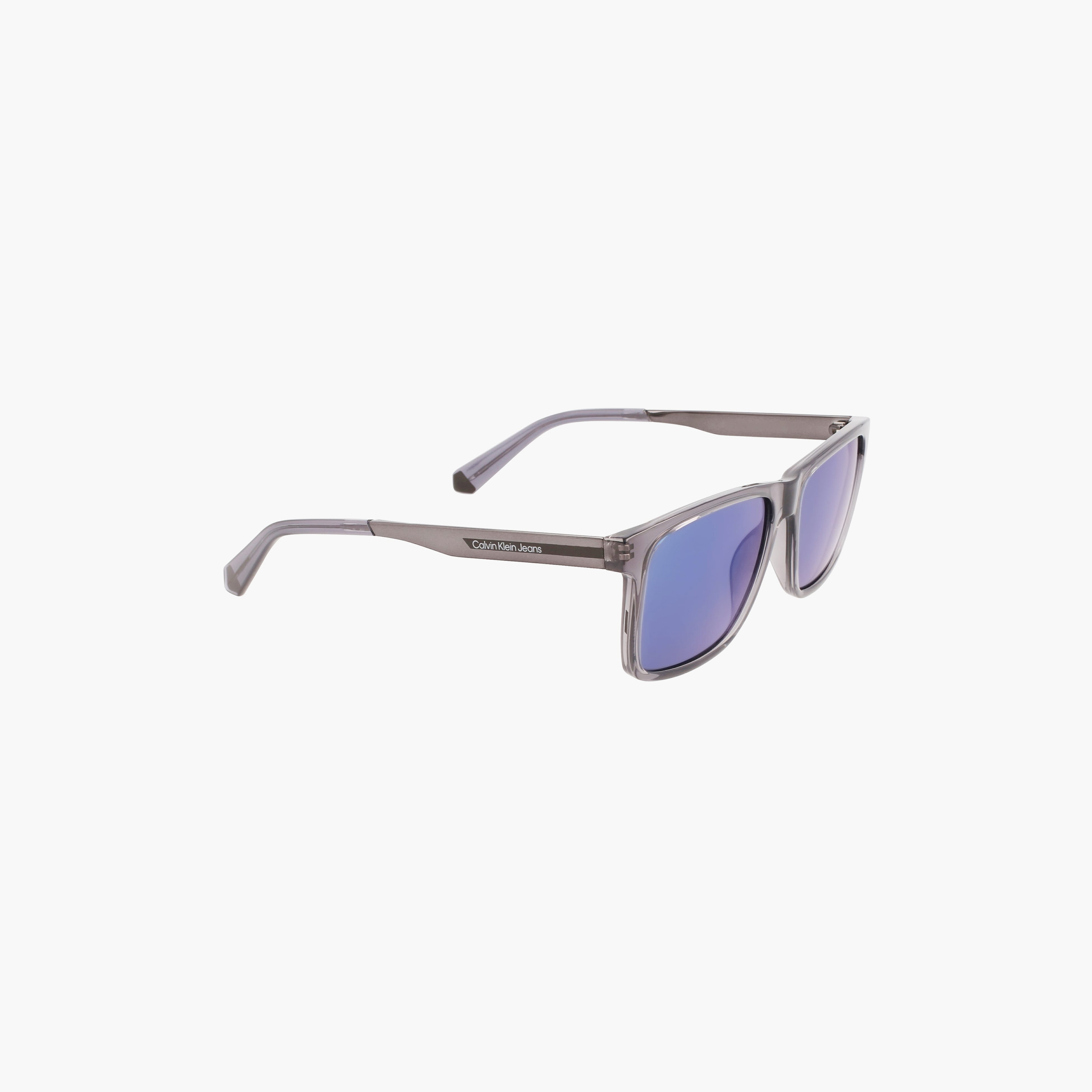 نظارة شمسية من كالفن كلاين جينز ذات مستطيلة باللون الازرق بمقاس 57 ملم |59466-men-sunglasses-image-4