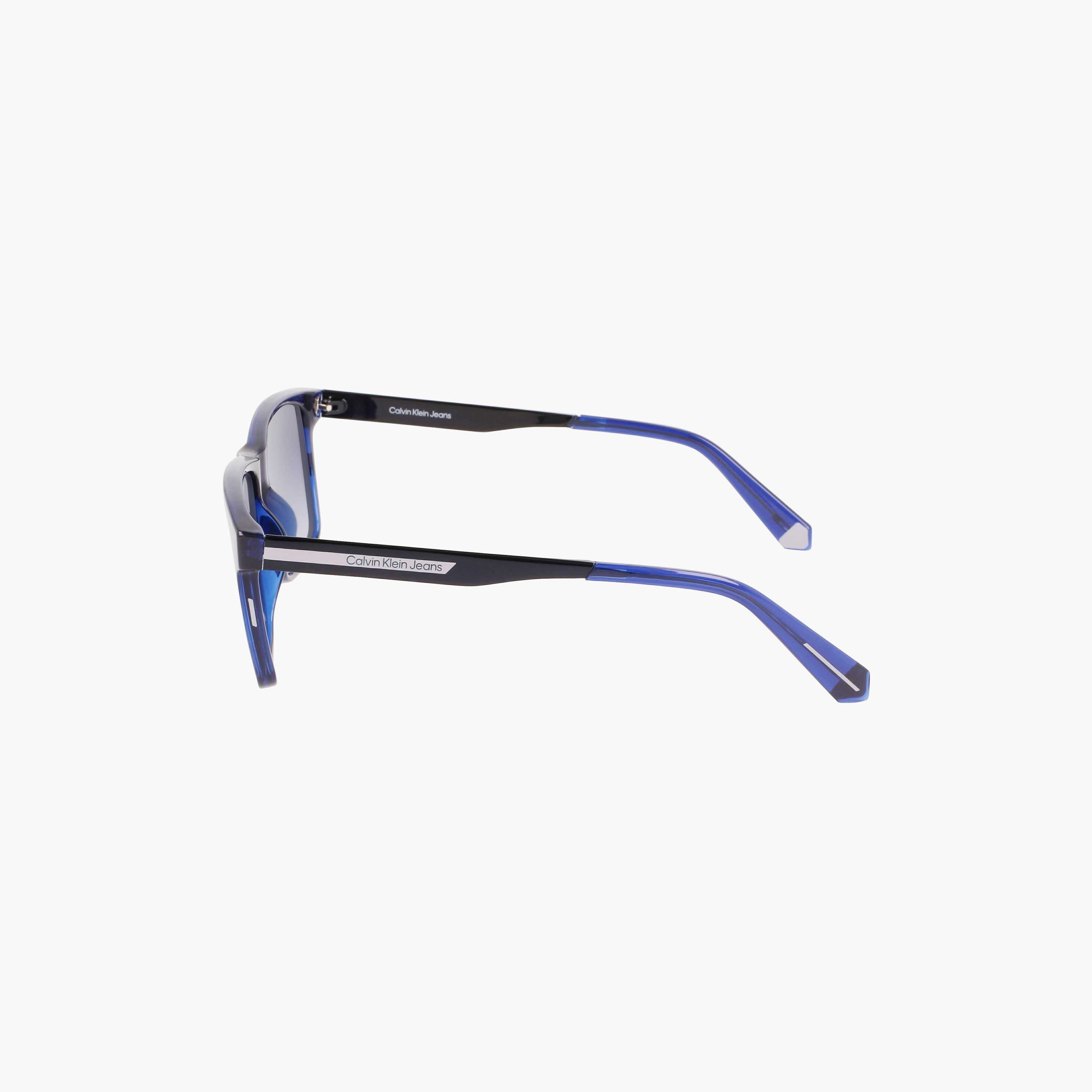 Calvin Klein Jeans 57 MM Blue Rectangle Sunglasses | 59466-men-sunglasses-image-6