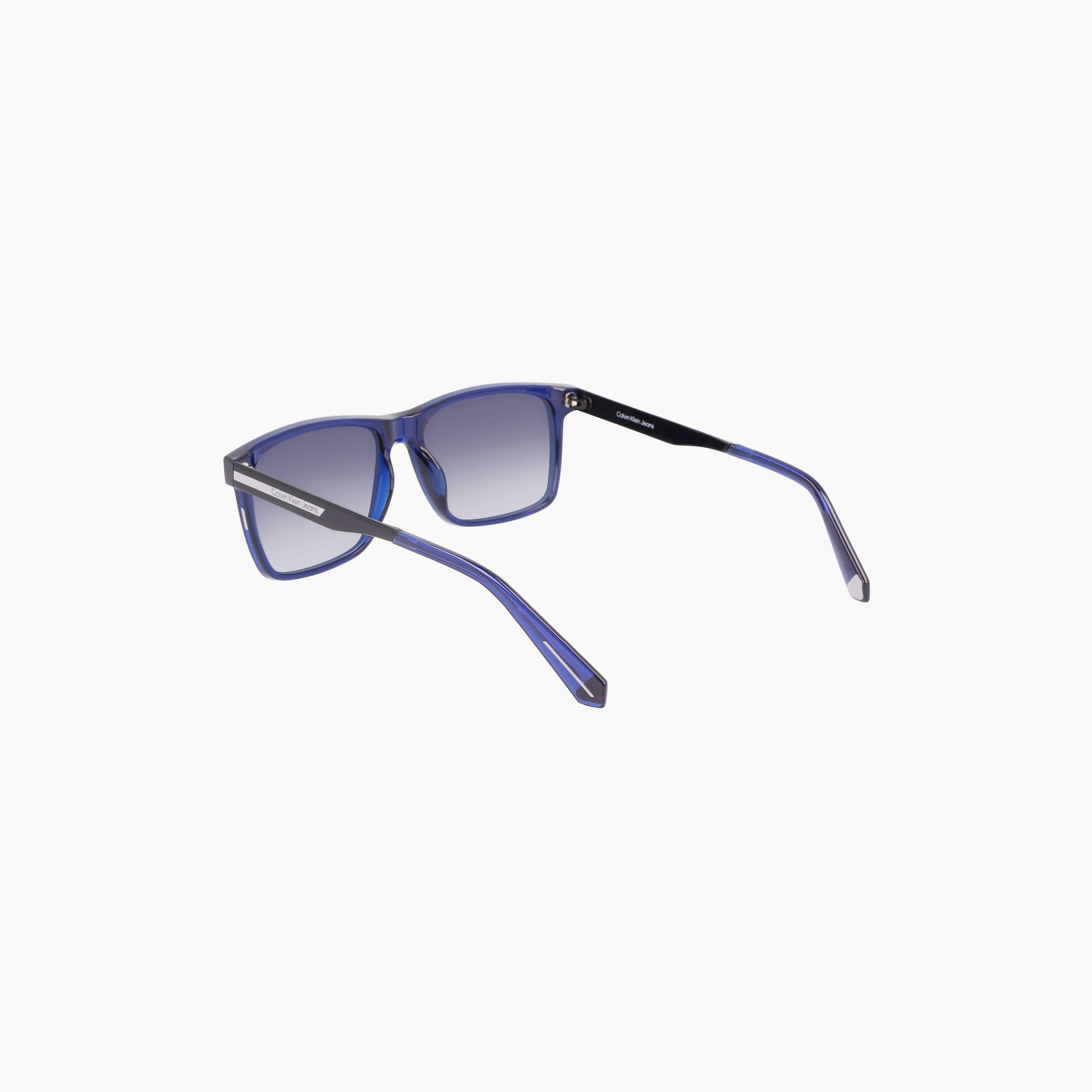 Calvin Klein Jeans 57 MM Blue Rectangle Sunglasses | 59466-men-sunglasses-image-7