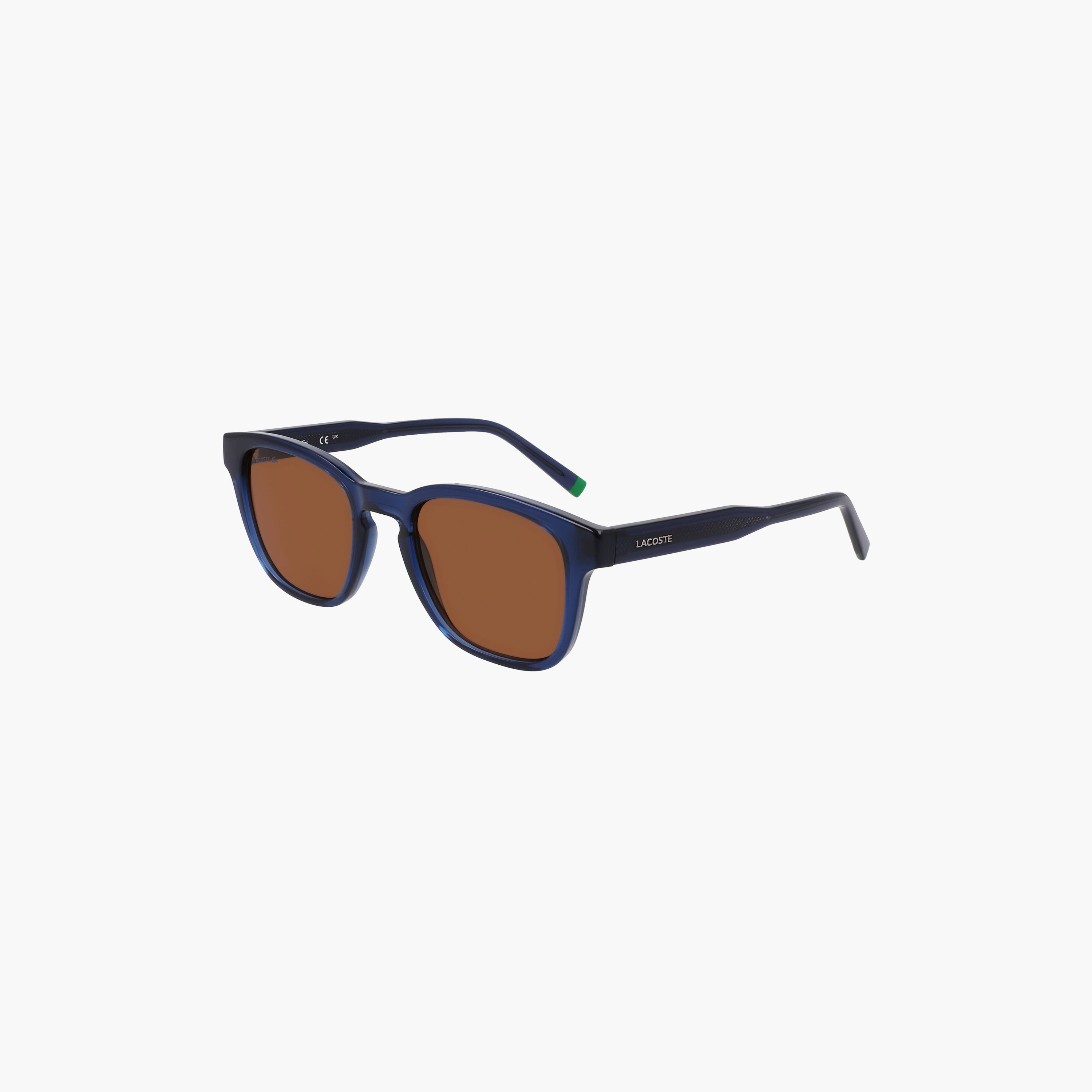 Lacoste 51 MM Brown Square Sunglasses | L6026S-men-sunglasses-image-1