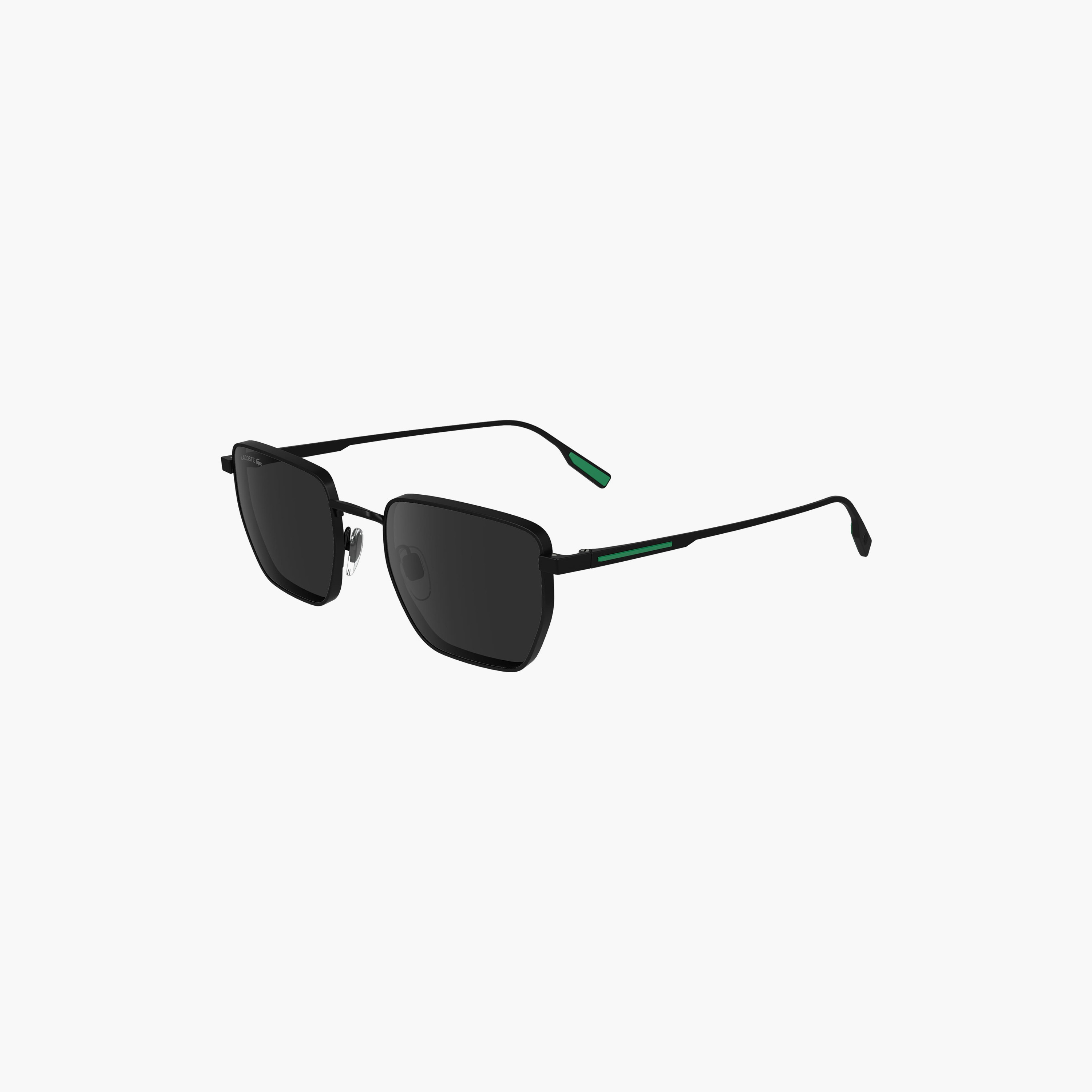 نظارة شمسية من لاكوست ذات مستطيلة باللون الرمادي بمقاس 52 ملم | L260S-men-sunglasses-image-1