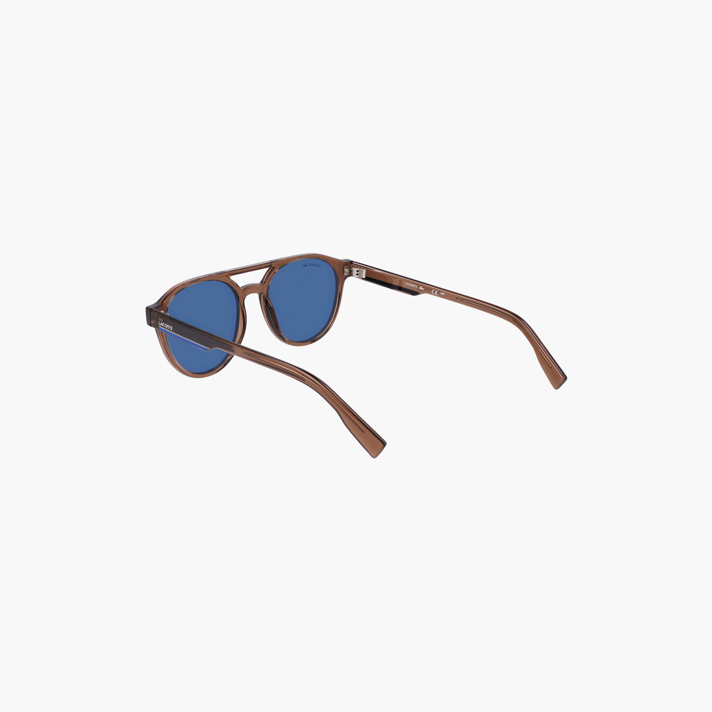 Lacoste 53 MM Blue Oval Sunglasses | L6008S-men-sunglasses-image-7