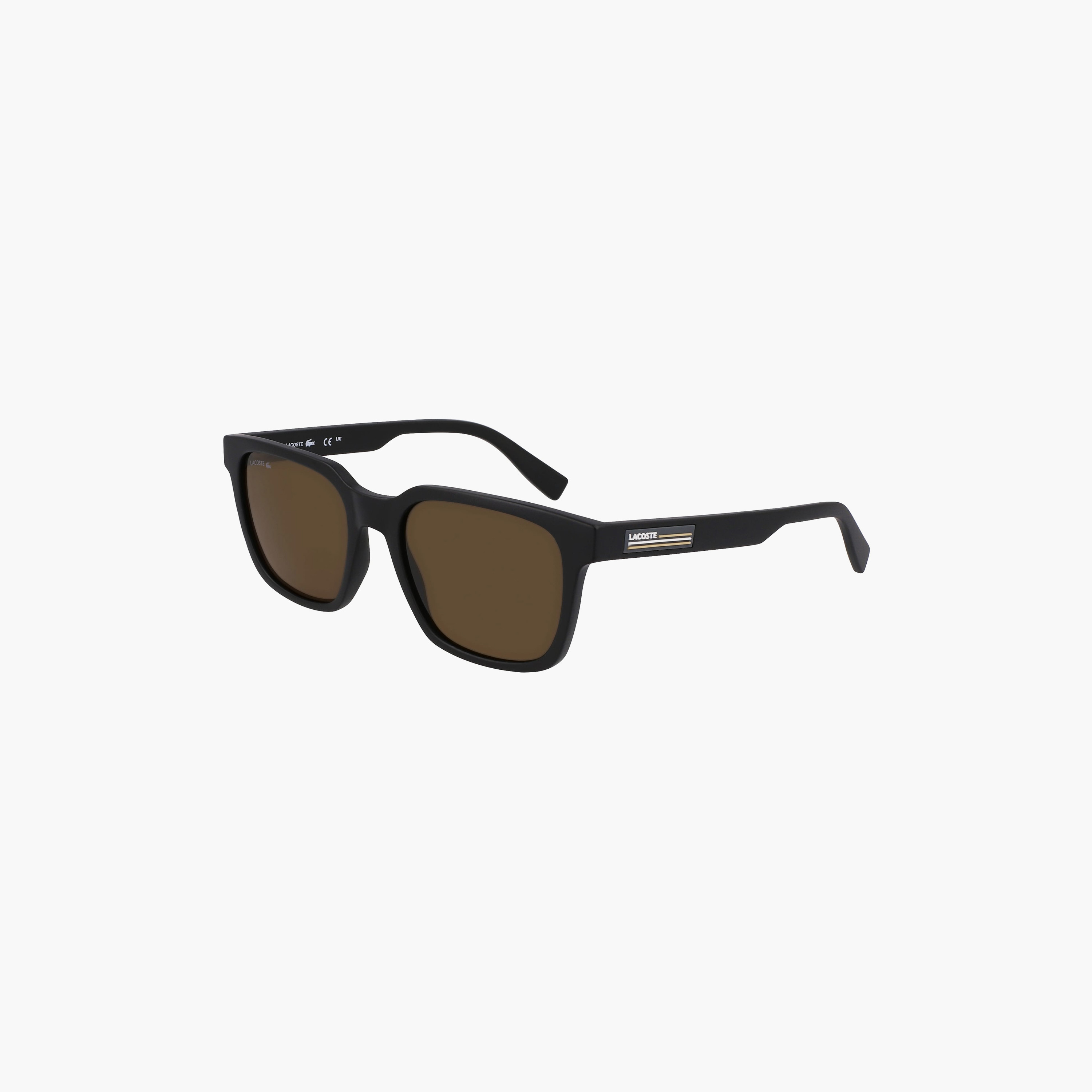 Lacoste 54 MM Brown Rectangle Sunglasses | L6028S-men-sunglasses-image-1