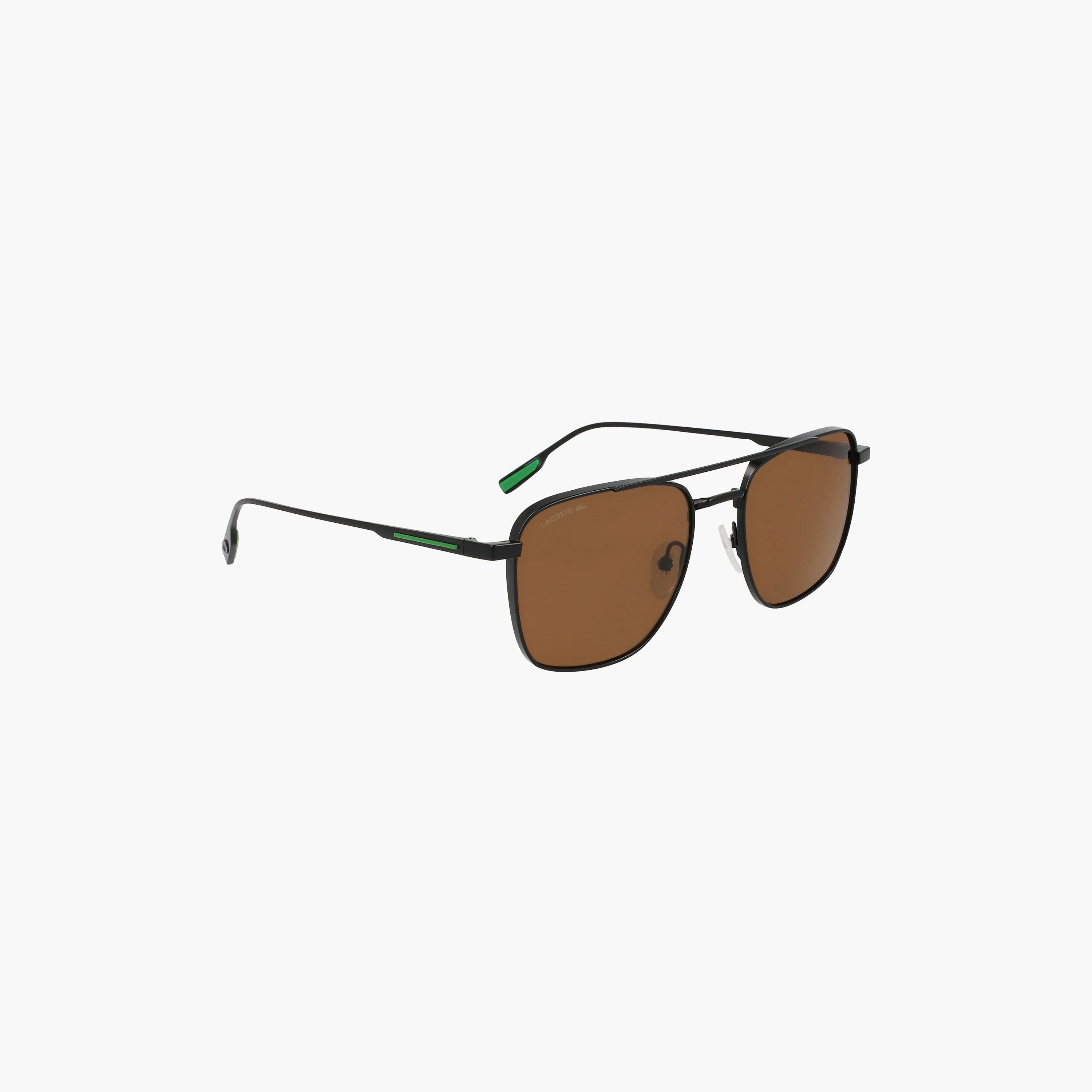 Lacoste 55 MM Brown Rectangle Sunglasses | L261S-men-sunglasses-image-4