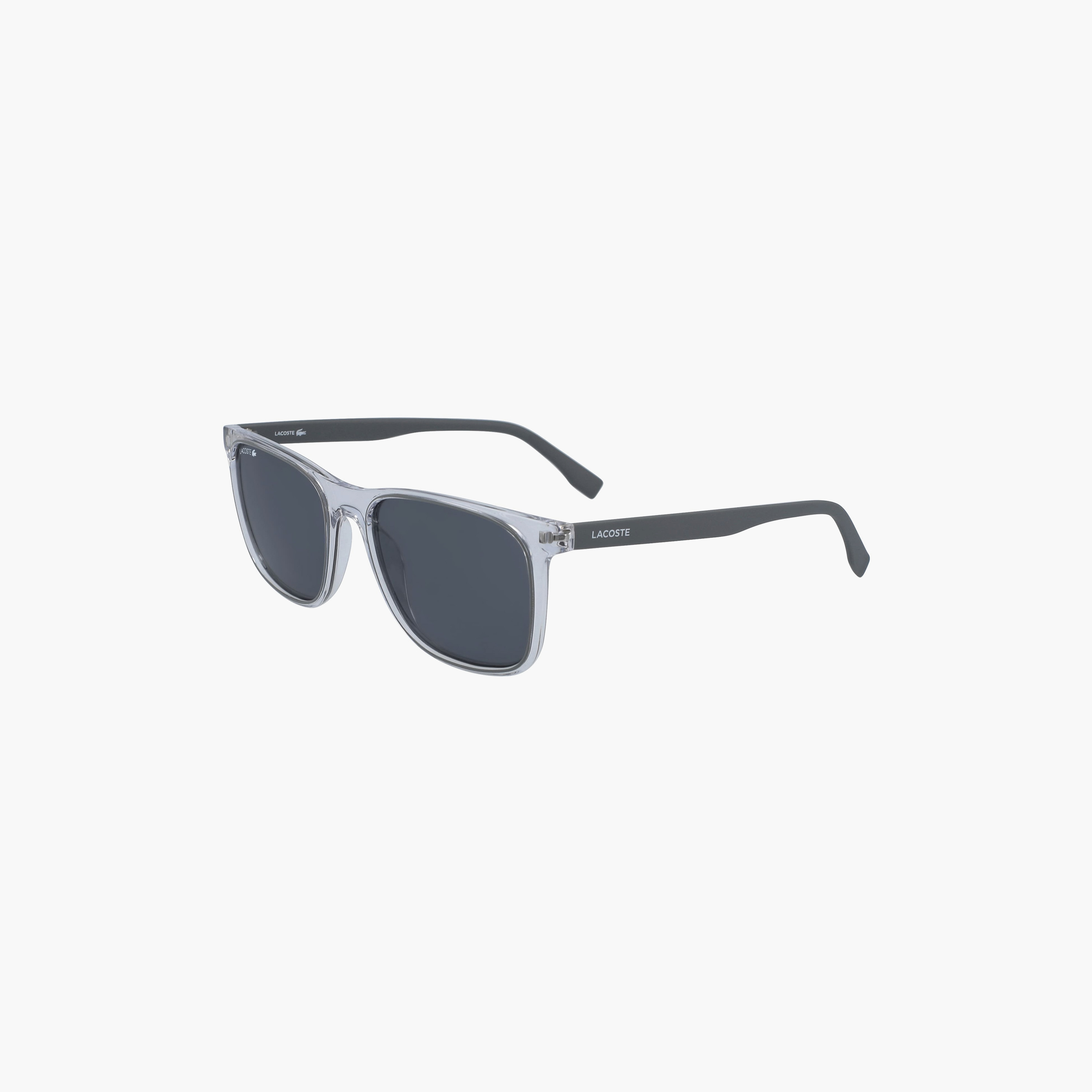 Lacoste 55 MM Grey Rectangle Sunglasses | 38751-men-sunglasses-image-1