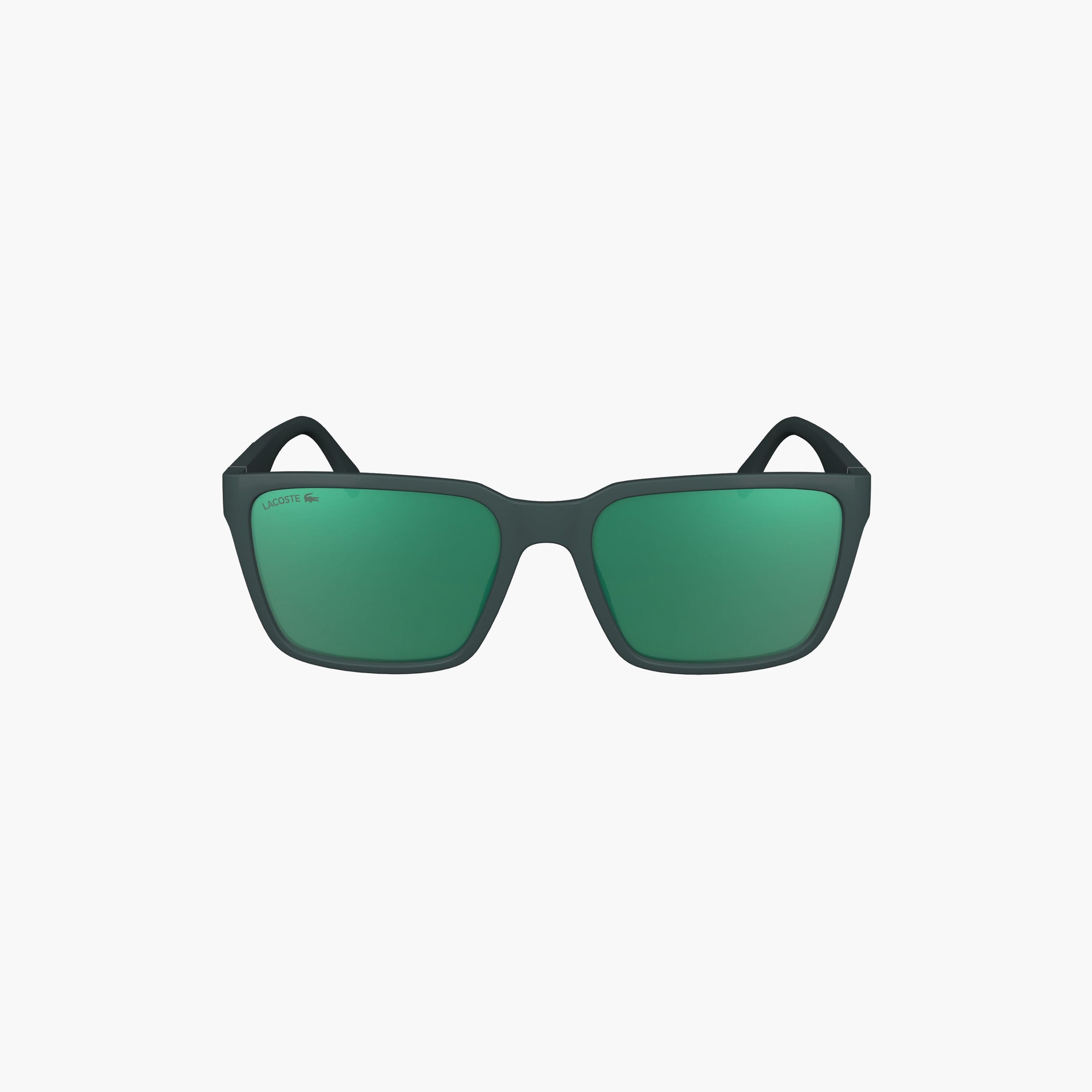 Lacoste 56 MM Green Rectangle Sunglasses | L6011S-men-sunglasses-image-5