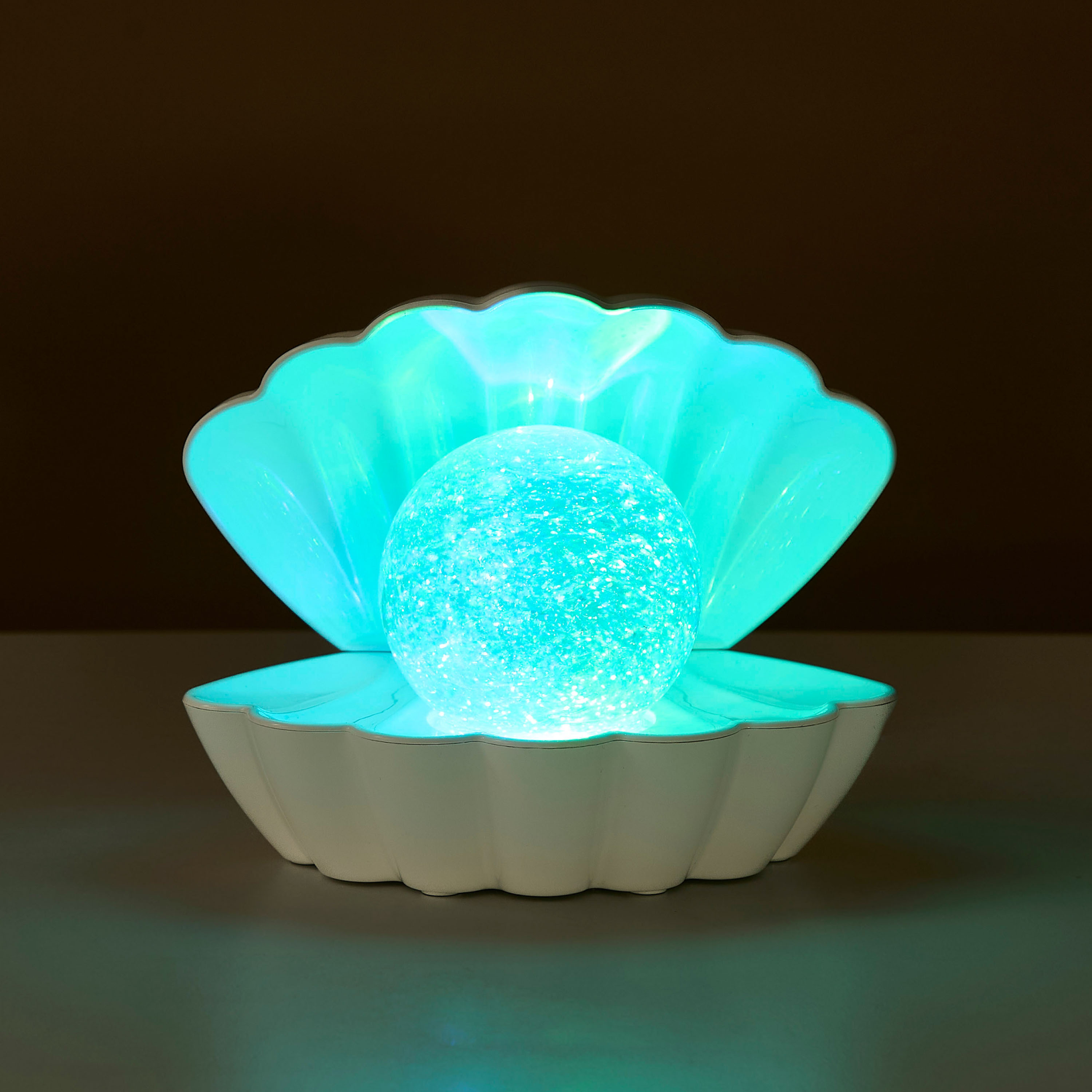 Pearl Shell Patterned Lamp with Glitter-household-decor-decorativeobjectsandsculptures-image-3