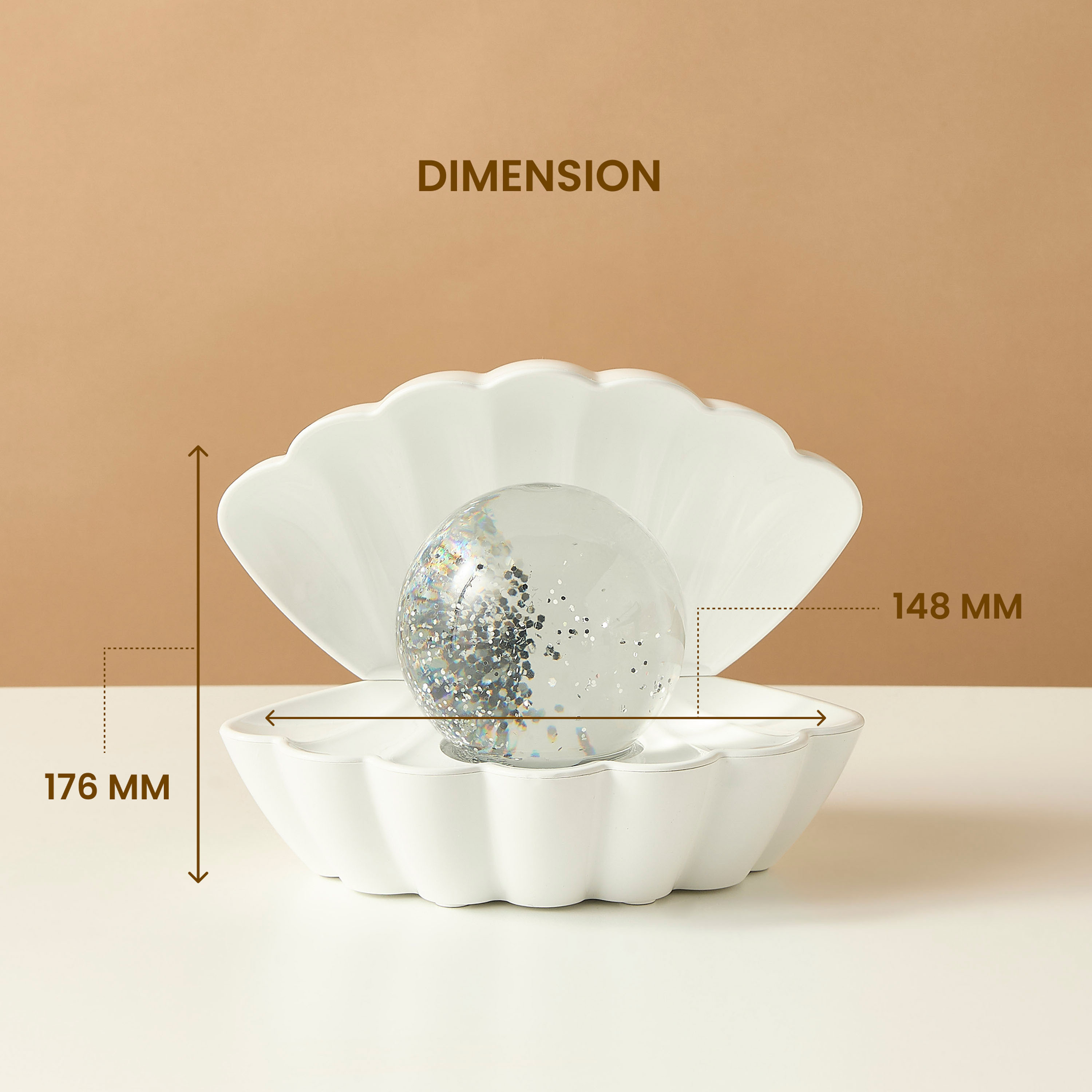 Pearl Shell Patterned Lamp with Glitter-household-decor-decorativeobjectsandsculptures-image-7