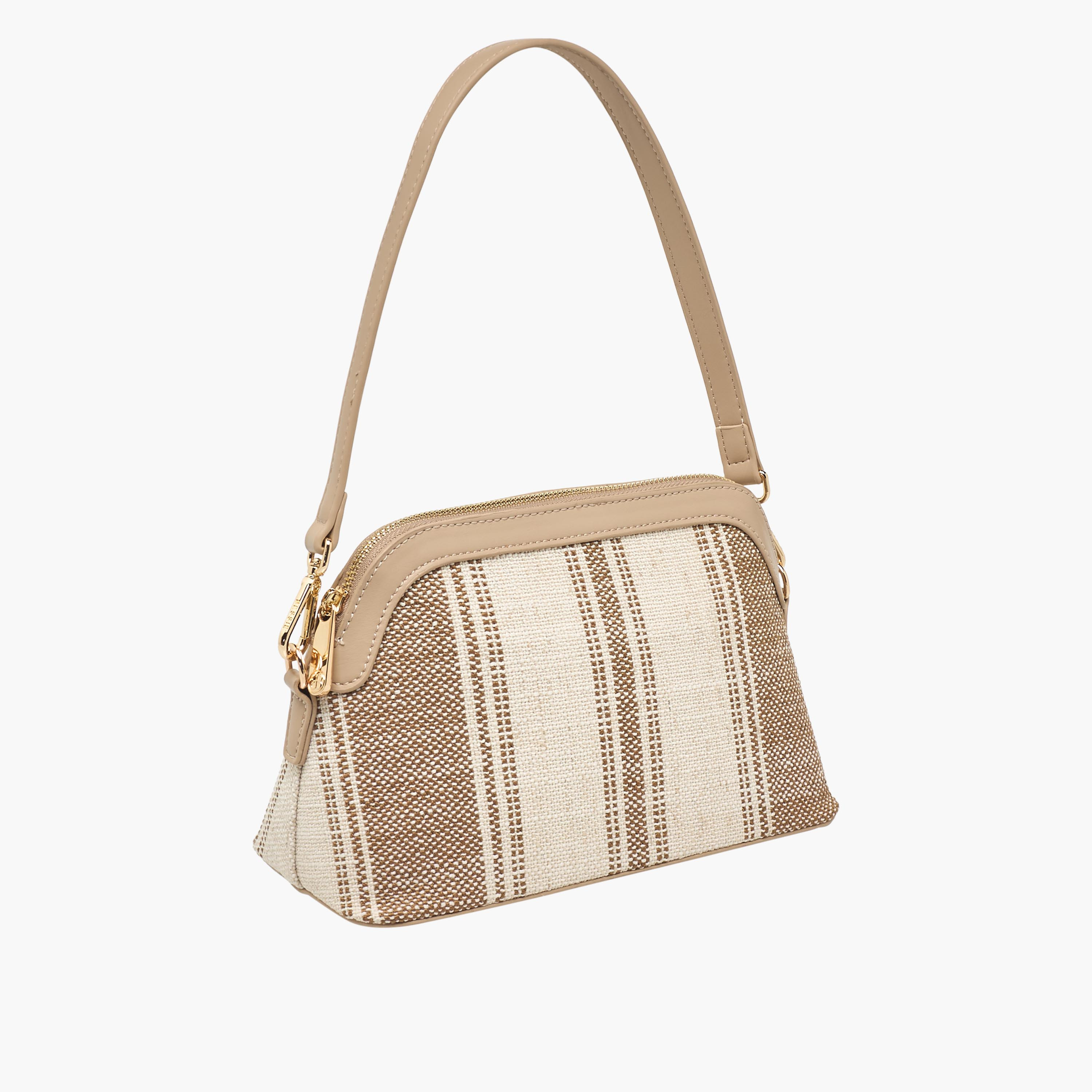 Bessie London Monogram Print Crossbody Bag with Detachable Strap-women-bagsandwallets-handbags-image-4