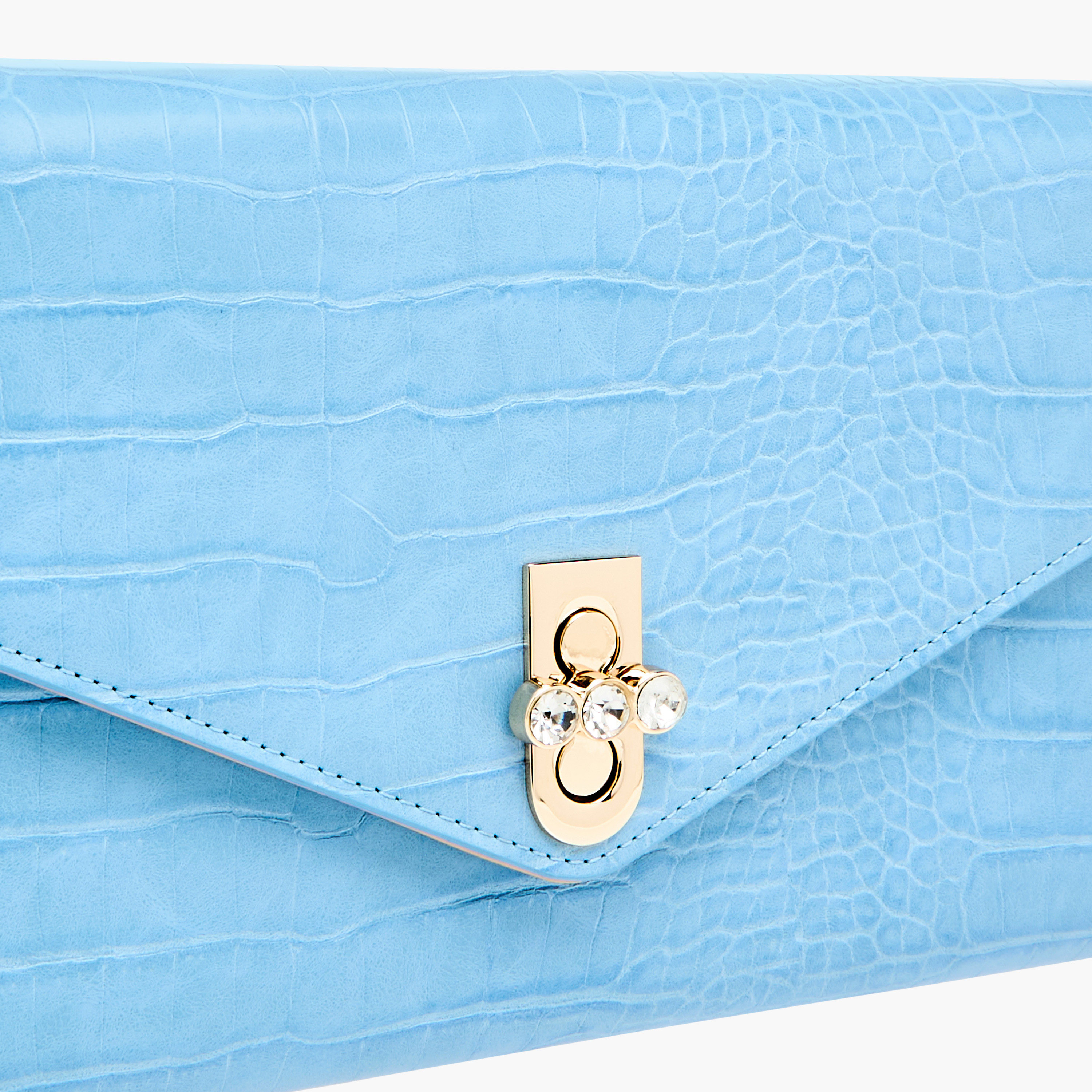 Sasha Animal Textured Clutch with Detachable Chain Strap-women-bagsandwallets-handbags-image-5