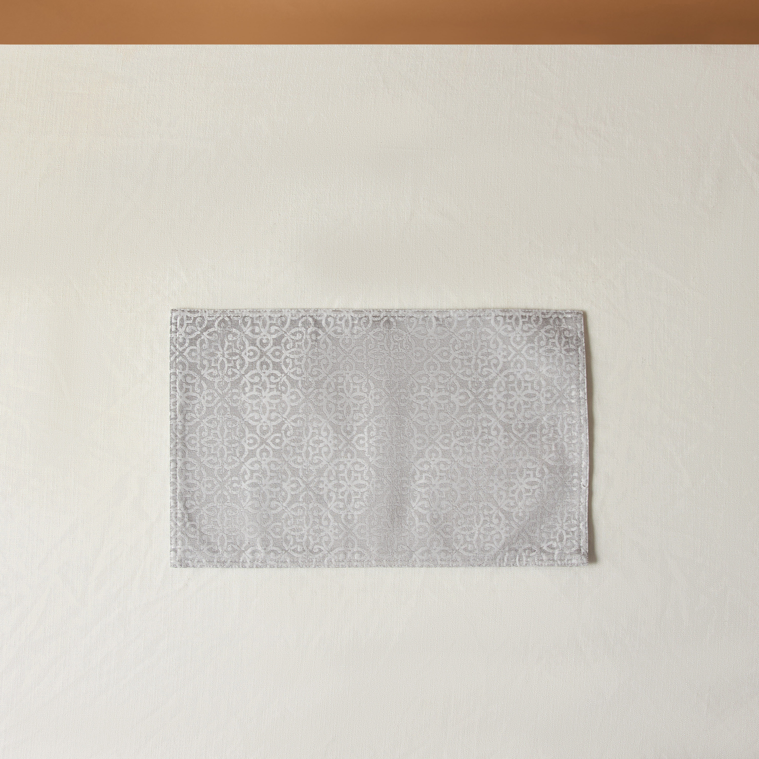Damask 2-Piece Jacquard Placemat Set - 30x45 cms-household-dining-tablelinen-placemats-image-3