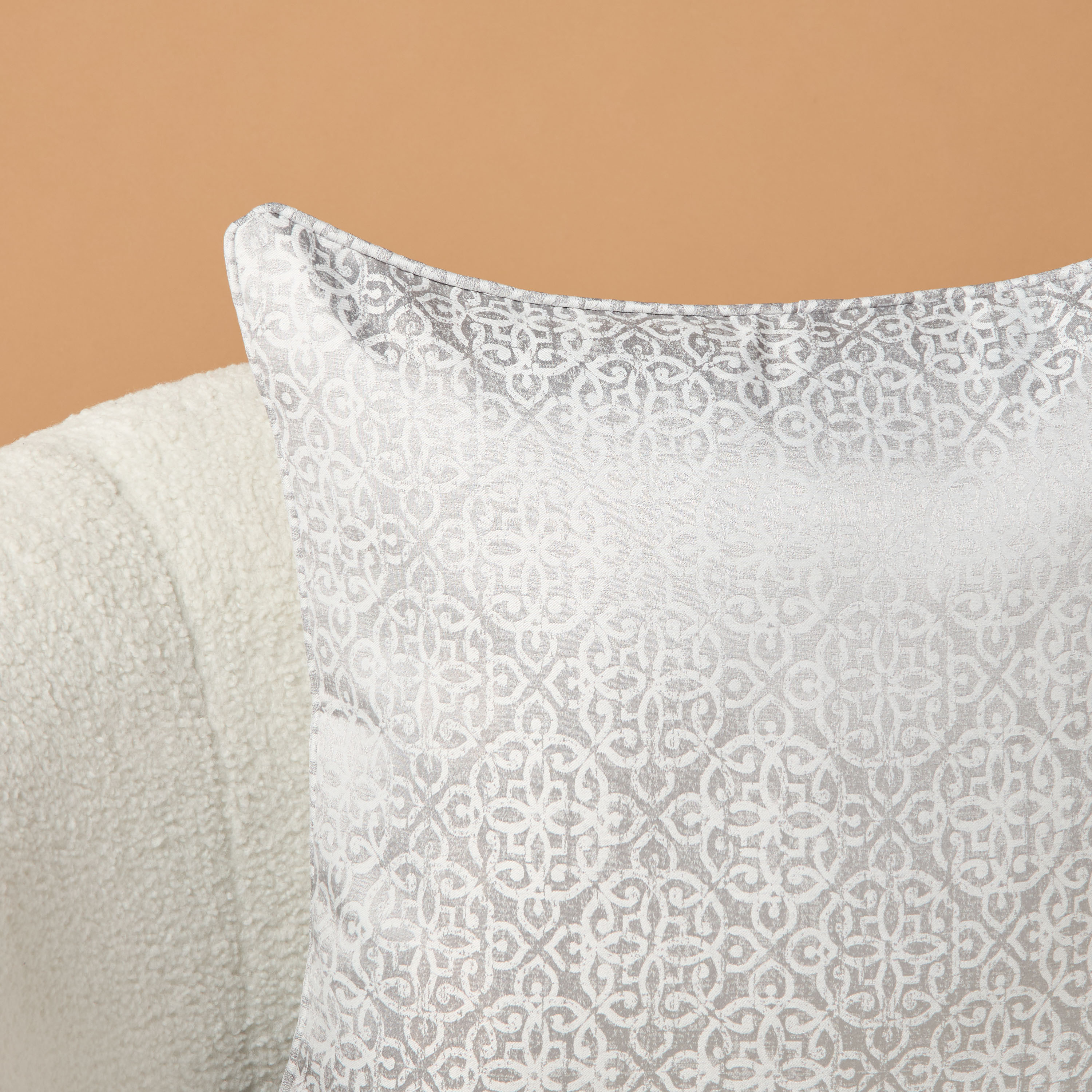 Damask Jacquard Cushion Cover - 45x45 cms-household-cushionsandthrows-cushioncovers-image-3
