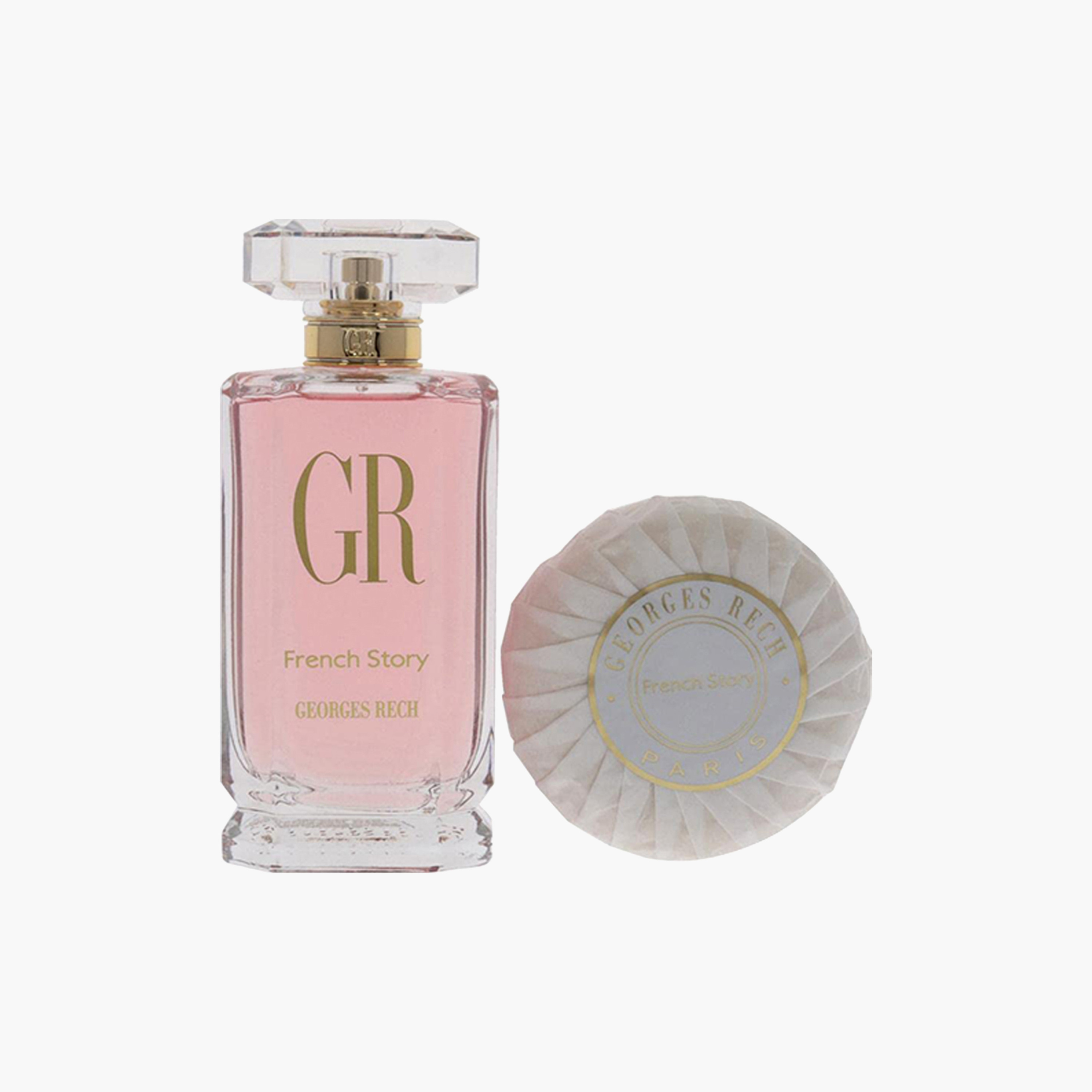 Georges Rech French Story Eau de Parfum and Soap for Women-beautyandpersonalcare-fragrance-women-image-1