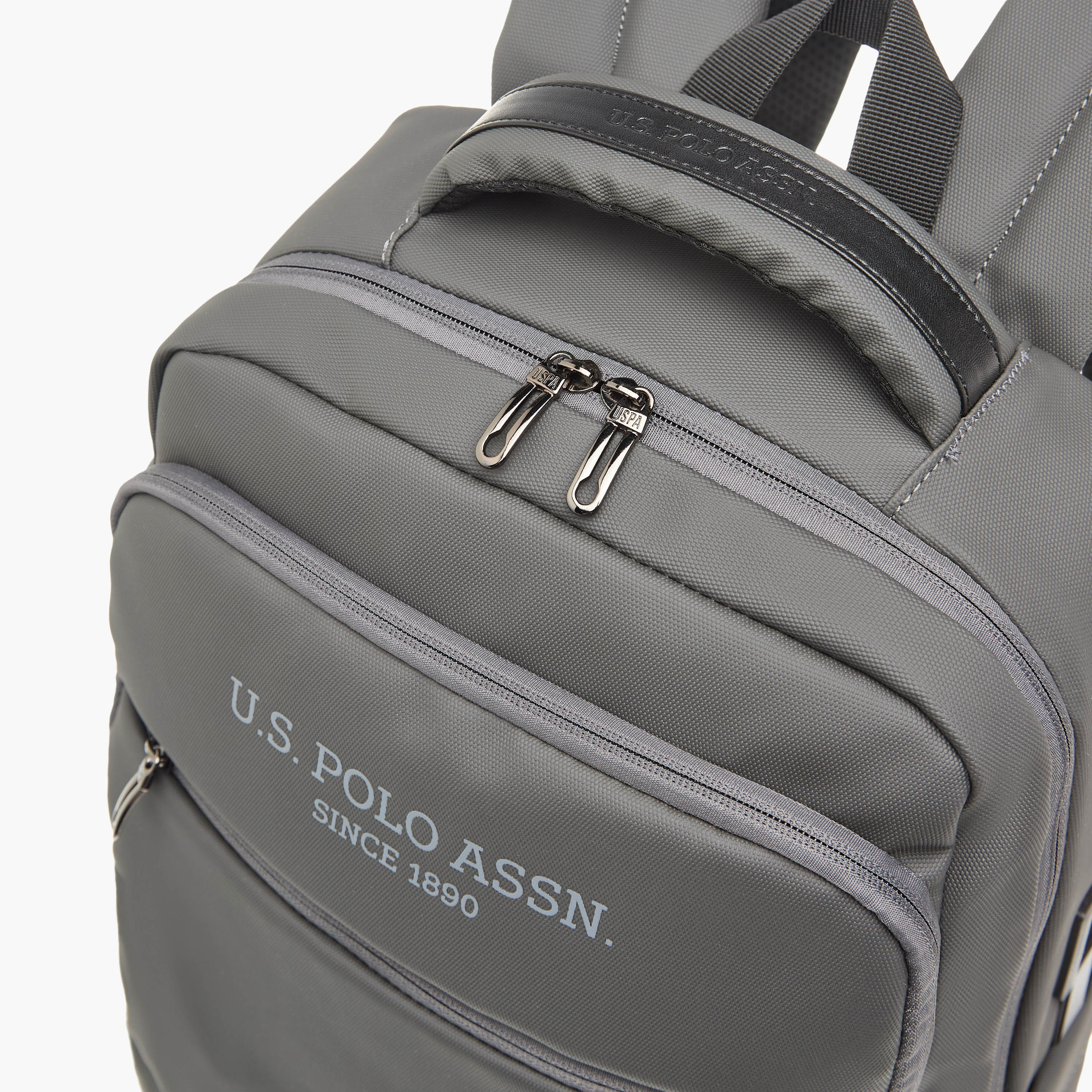 US POLO ASSN. Solid Backpack with Zip Closure and Adjustable Shoulder Straps-school-bagsandbackpacks-backpacks-image-5