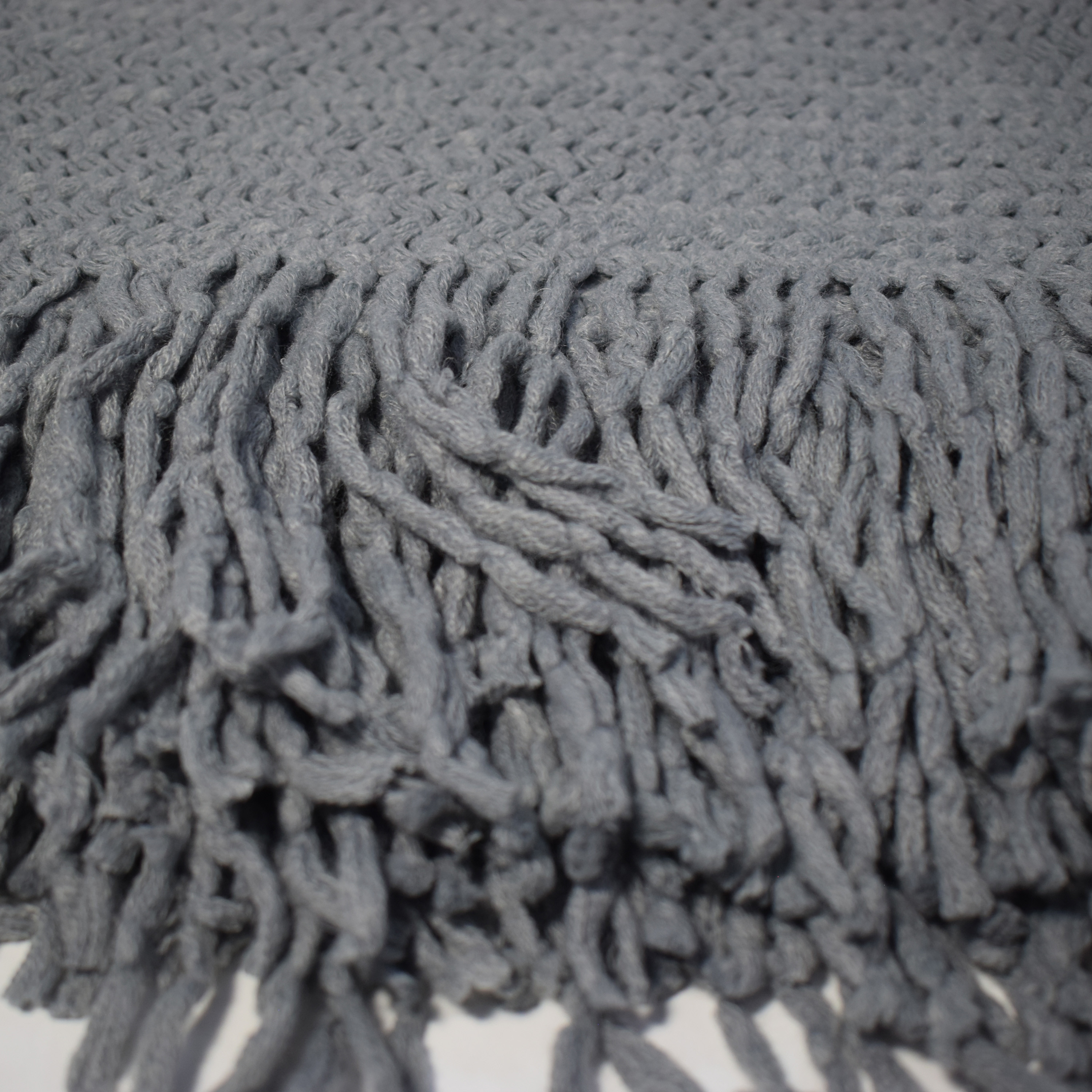 Karleen Decor Textured Acrylic Throw with Tassel - 127x152 cm-household-bedding-blankets-image-6