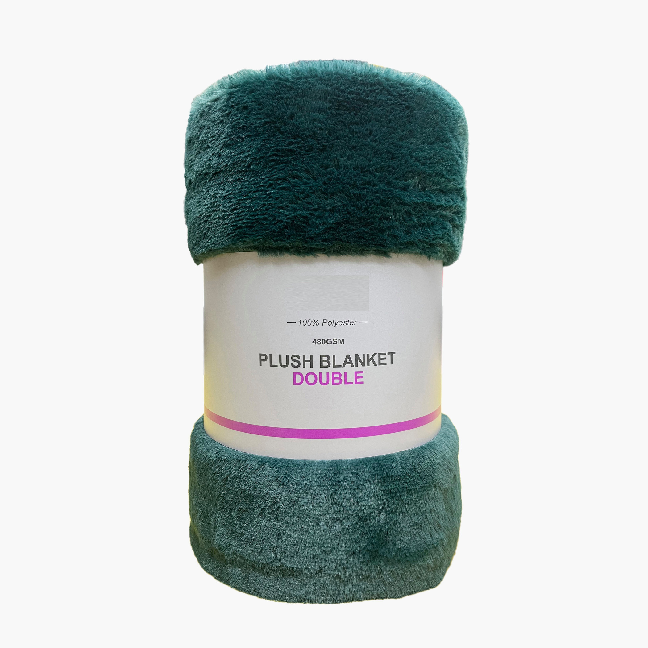 Karleen Decor Solid Rabbit Fur Flannel Double Blanket - 200x220 cm-household-bedding-blankets-image-4